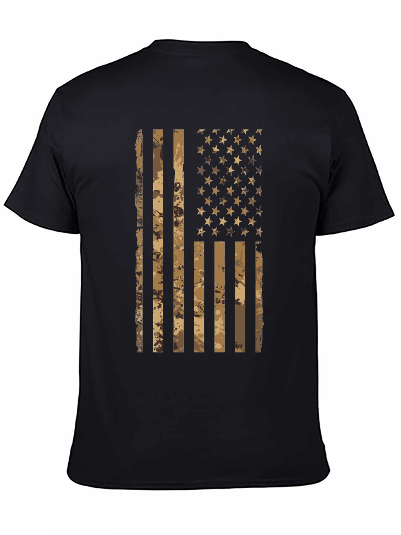 Camouflage American Flag T-Shirt - Patriot Pride