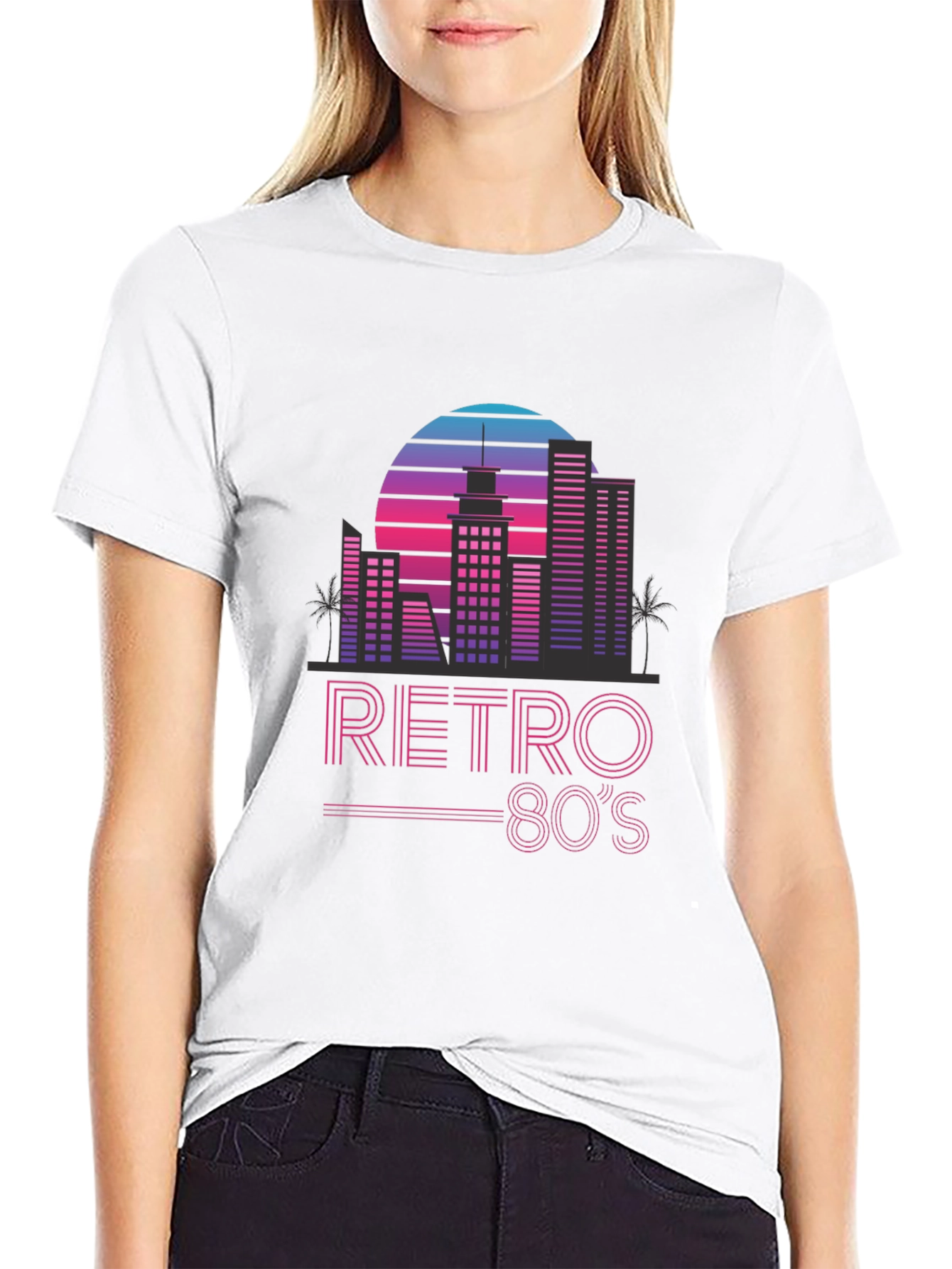 Retro 80s Graphic T-Shirt