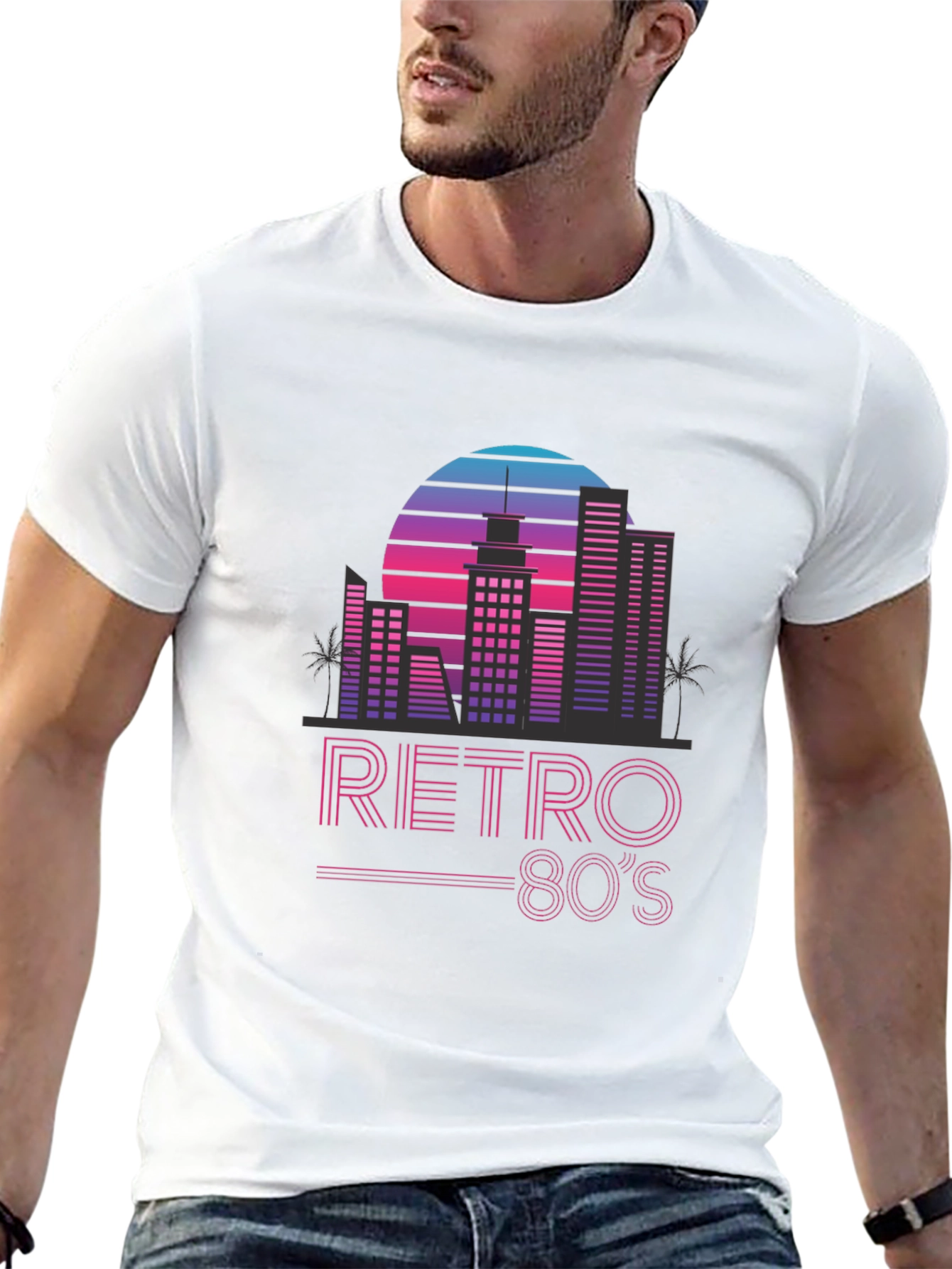 Retro 80s Graphic T-Shirt