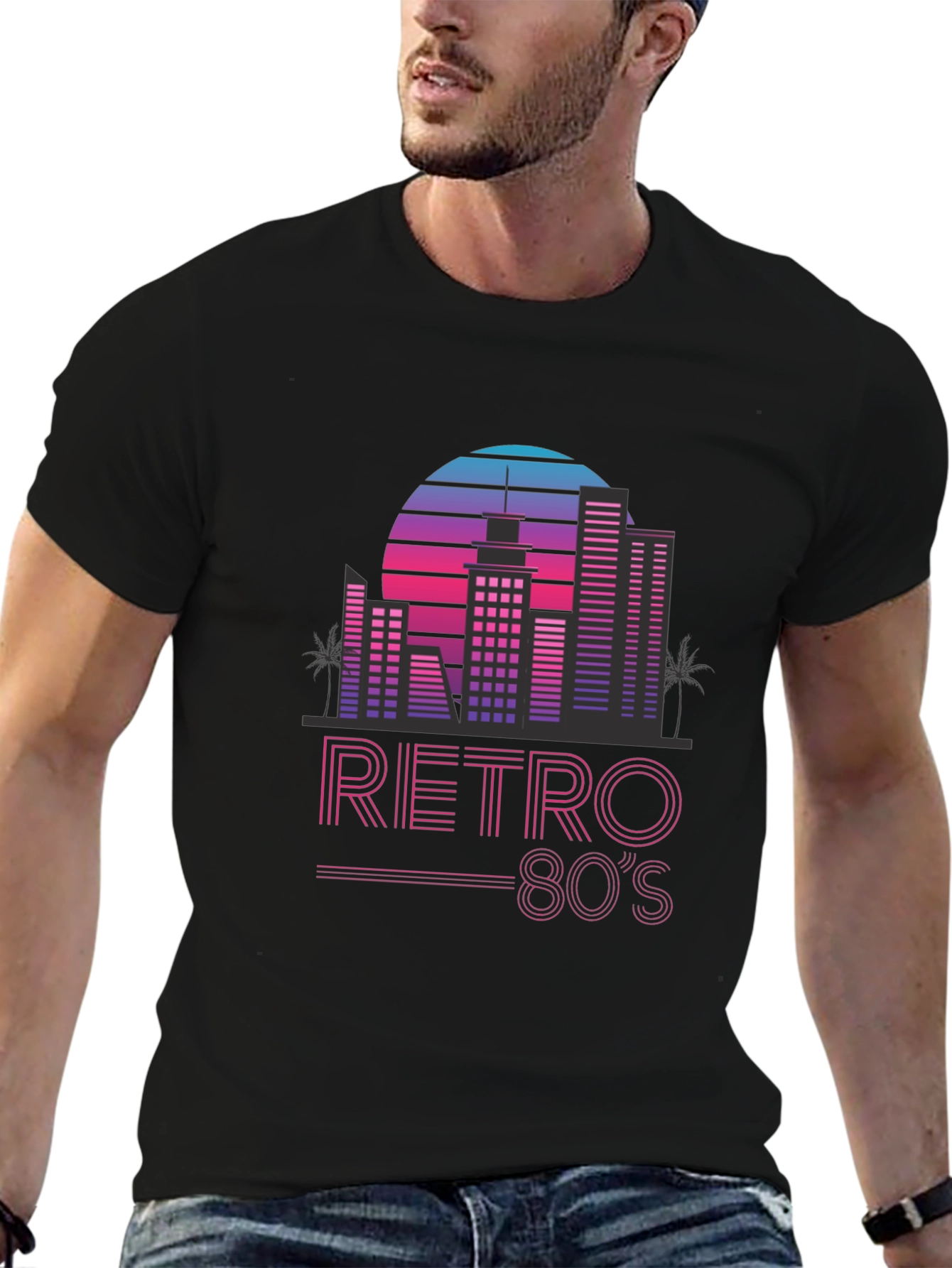 Retro 80s Graphic T-Shirt