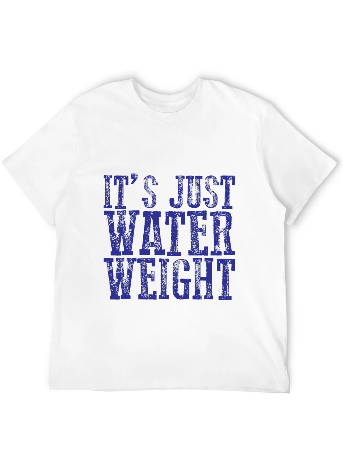 Its Just Water Weight Black T-Shirt