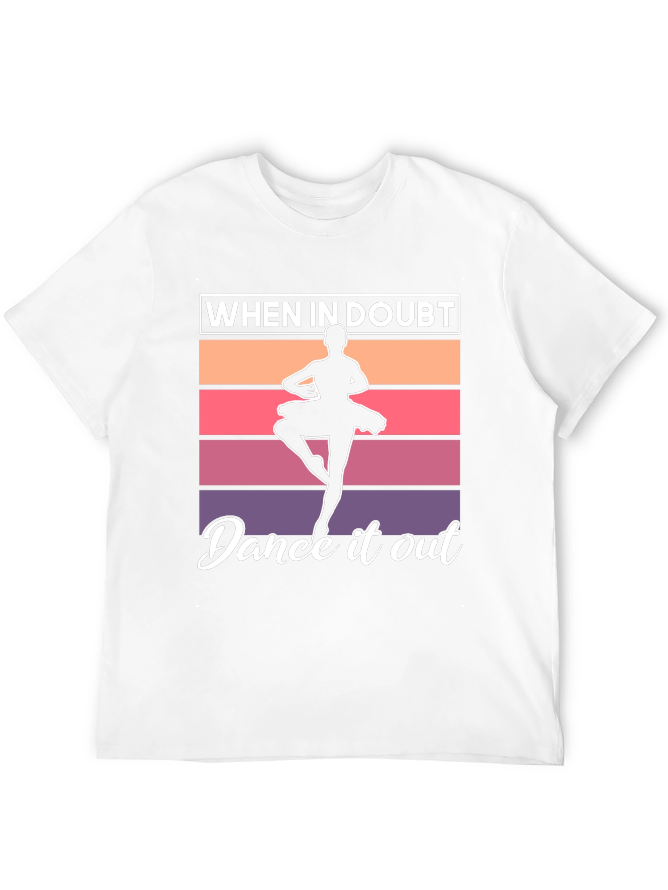 Dance It Out T-Shirt - Ballerina Graphic Tee