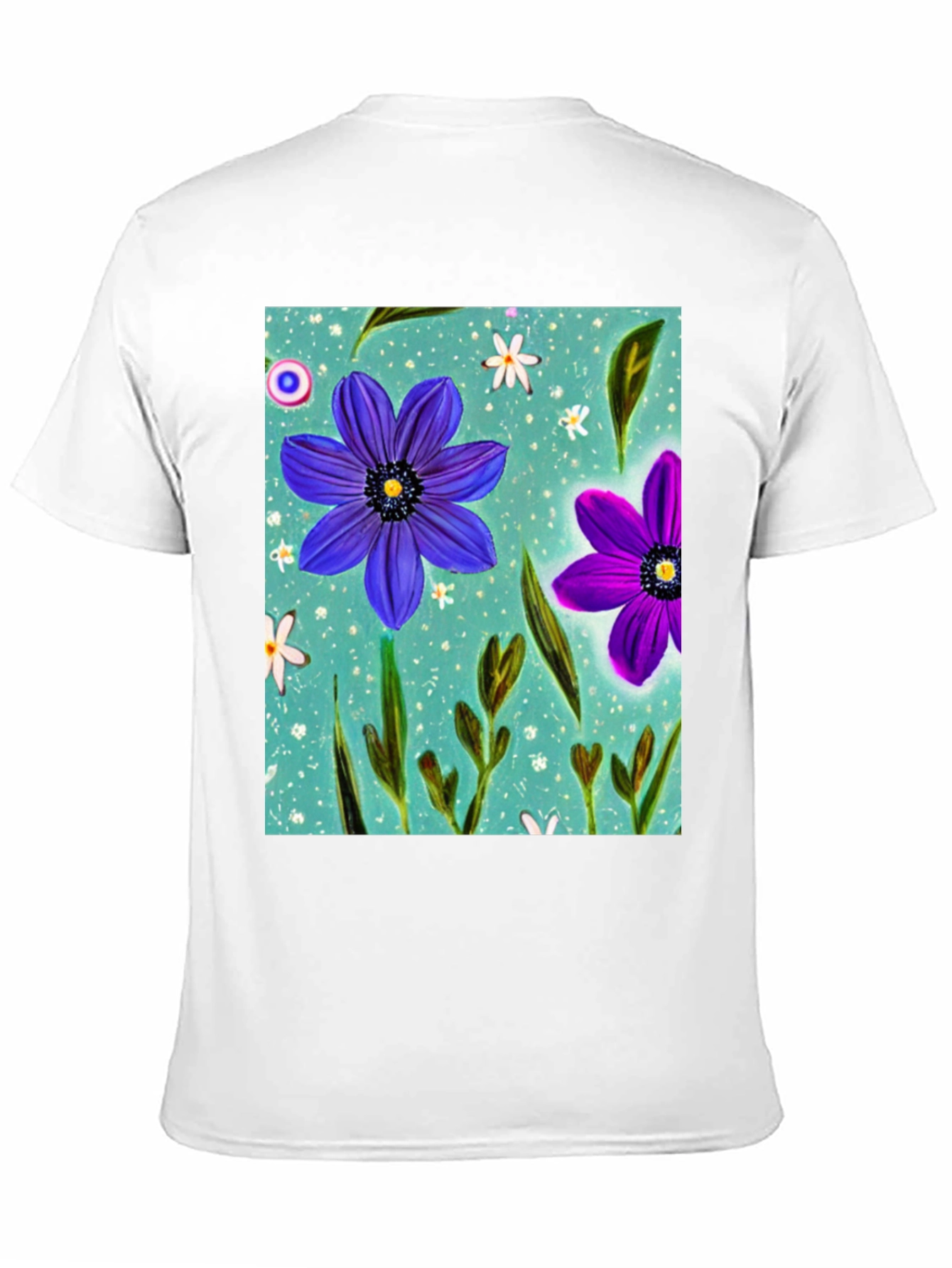 Floral Design T-Shirt