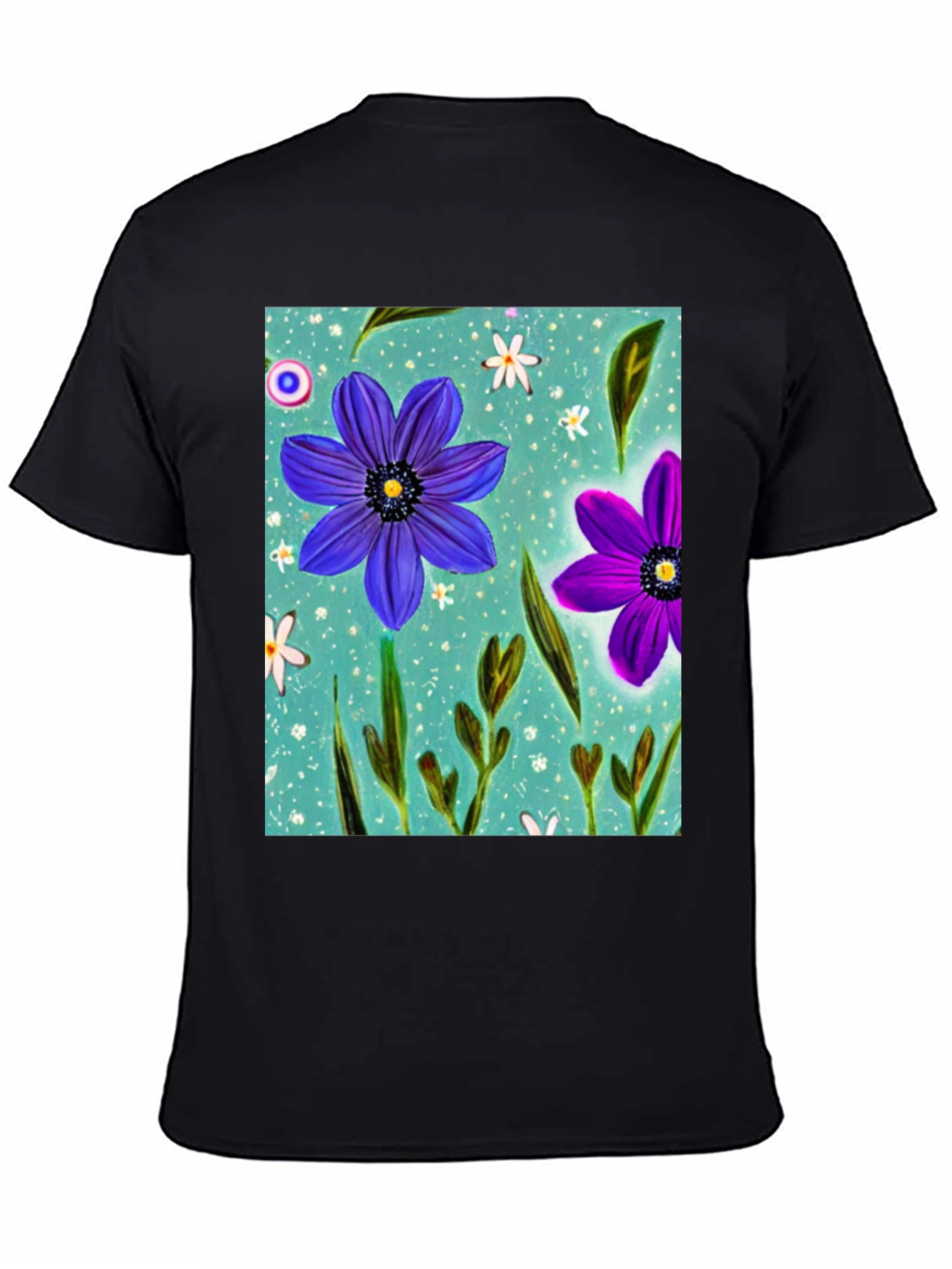 Floral Design T-Shirt