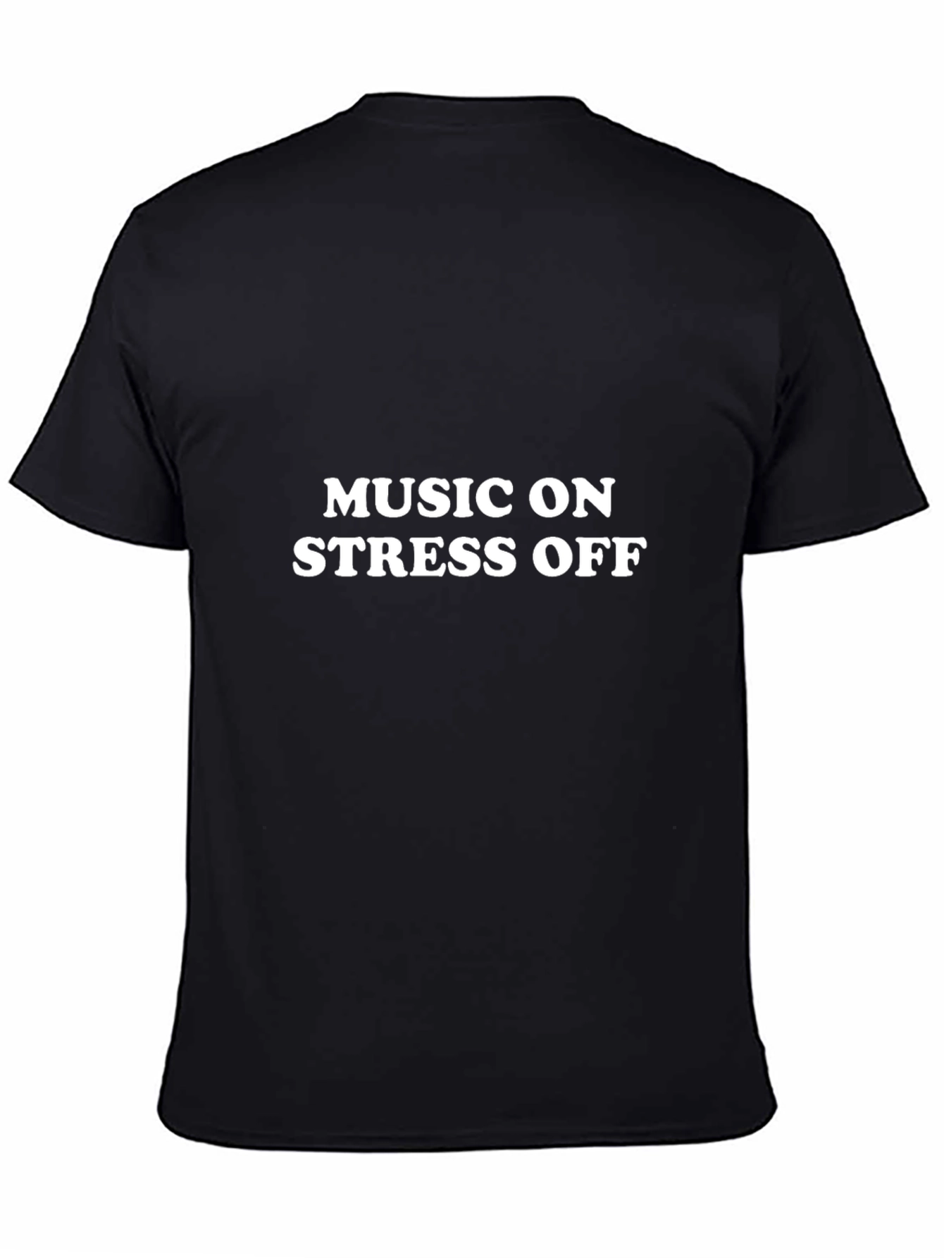 Music On Stress Off Graphic T-Shirt