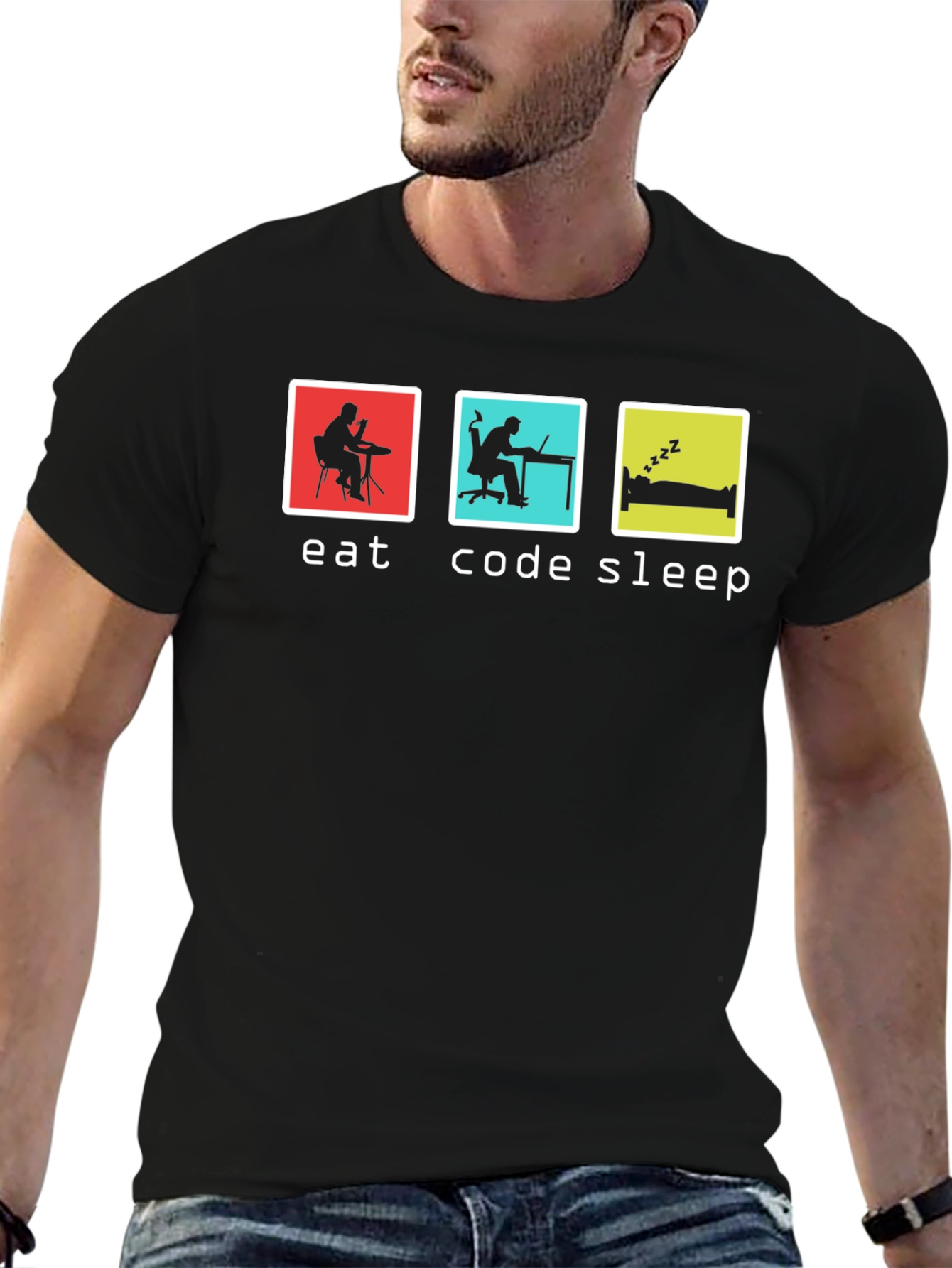 Eat Code Sleep Programmer T-Shirt