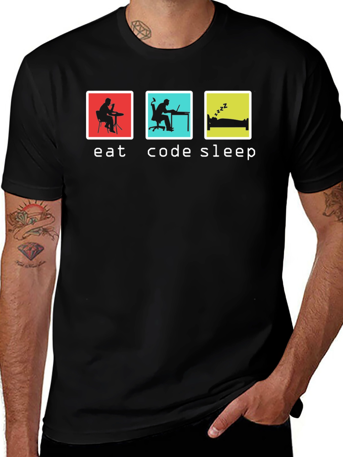 Eat Code Sleep Programmer T-Shirt