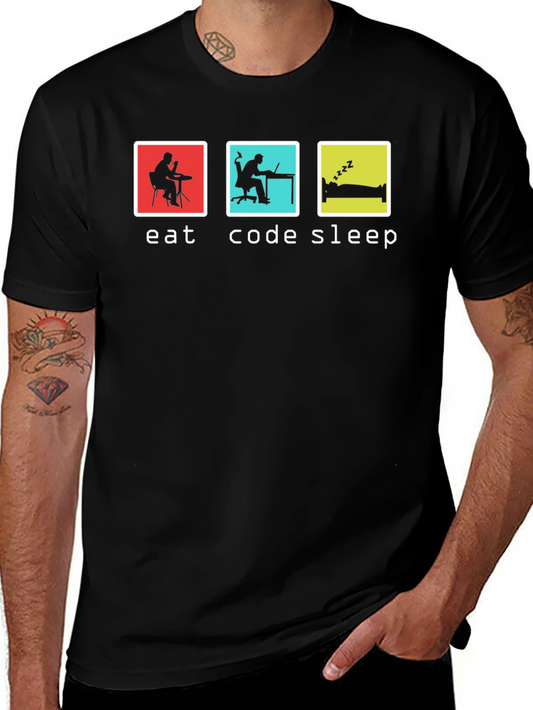 Eat Code Sleep Programmer T-Shirt