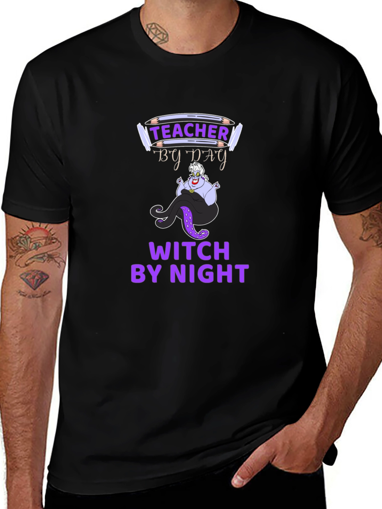 Teacher by Day Witch by Night T-Shirt