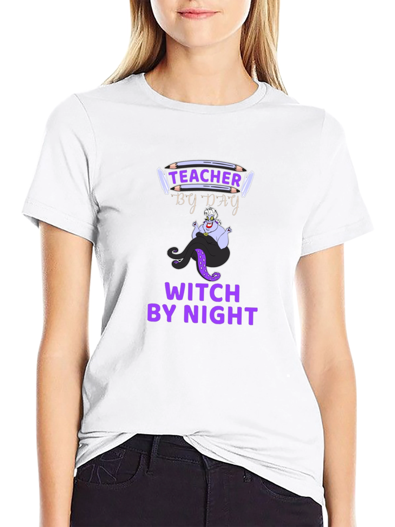 Teacher by Day Witch by Night T-Shirt