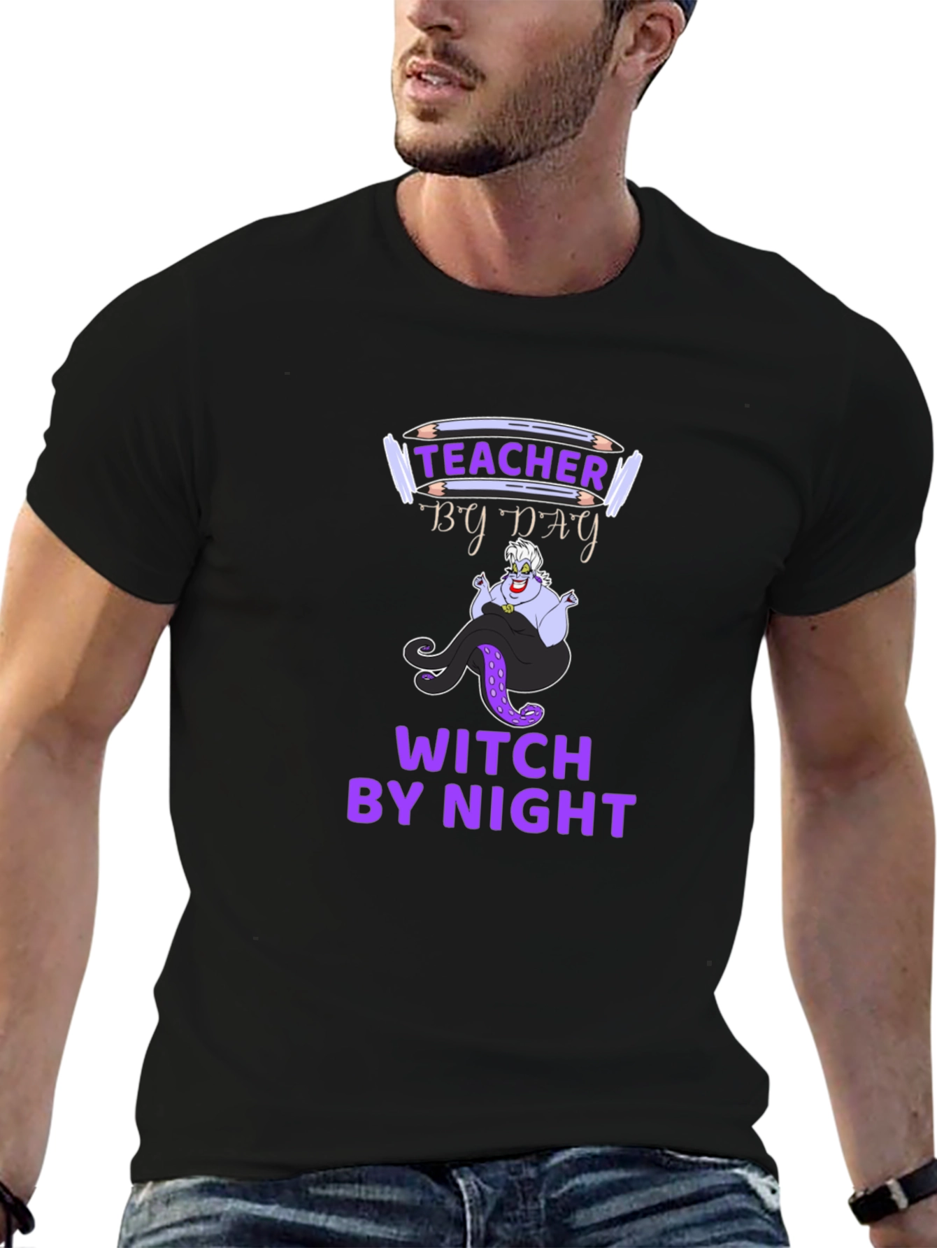 Teacher by Day Witch by Night T-Shirt