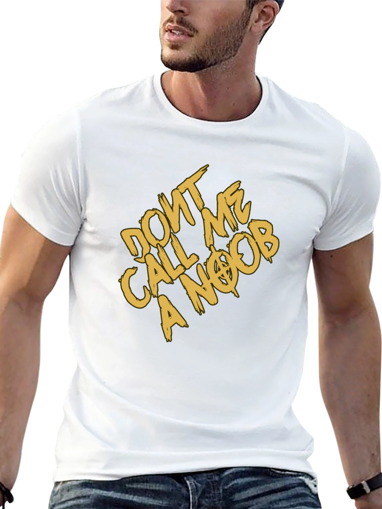 Dont Call Me A Noob Black T-Shirt