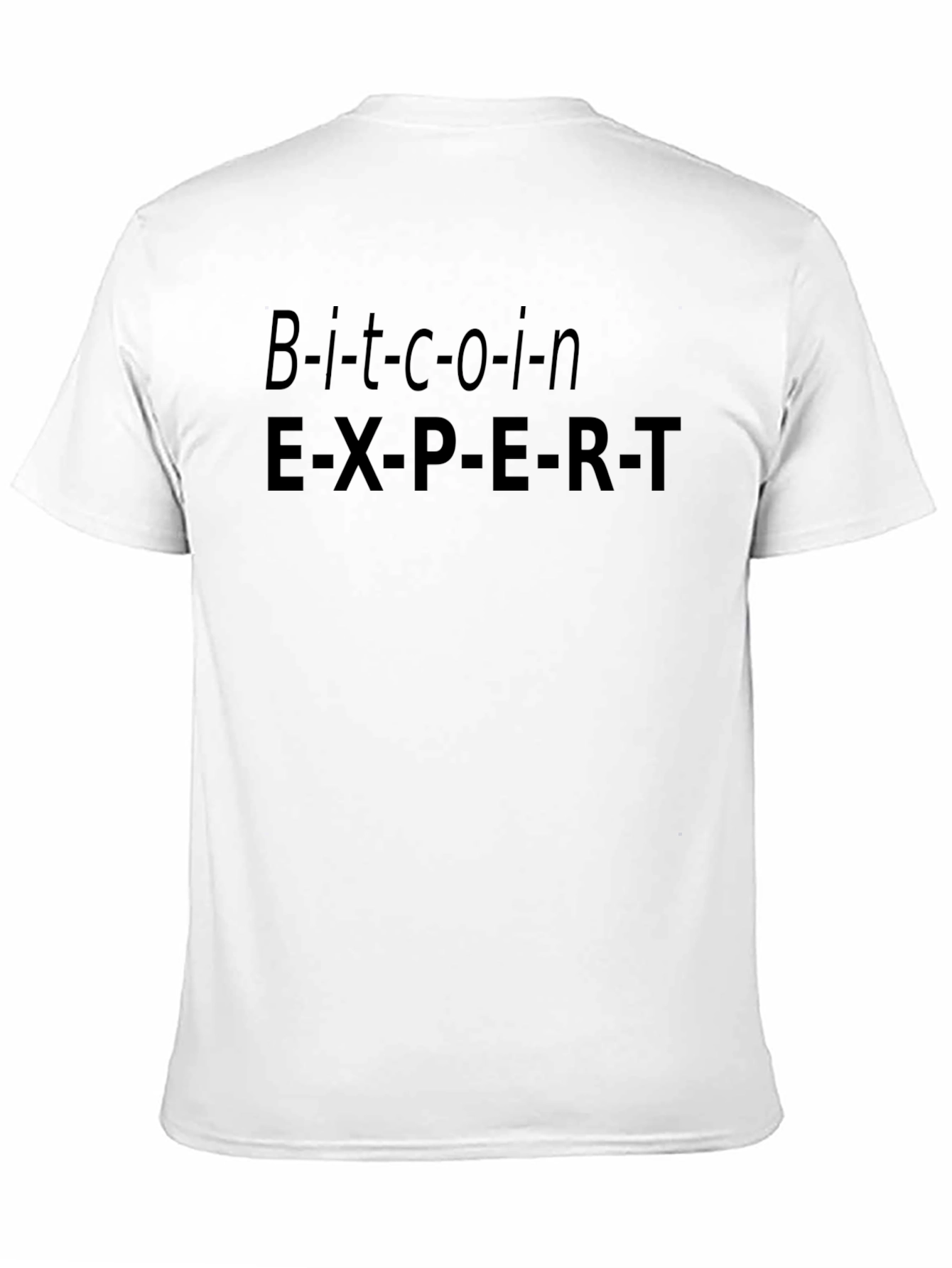 Bitcoin Expert Graphic T-Shirt - Crypto Enthusiast Tee