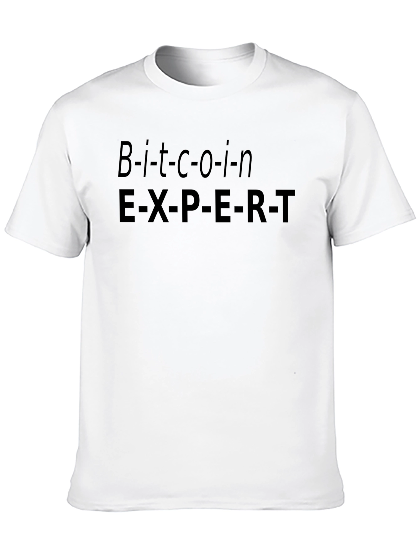 Bitcoin Expert Graphic T-Shirt - Crypto Enthusiast Tee