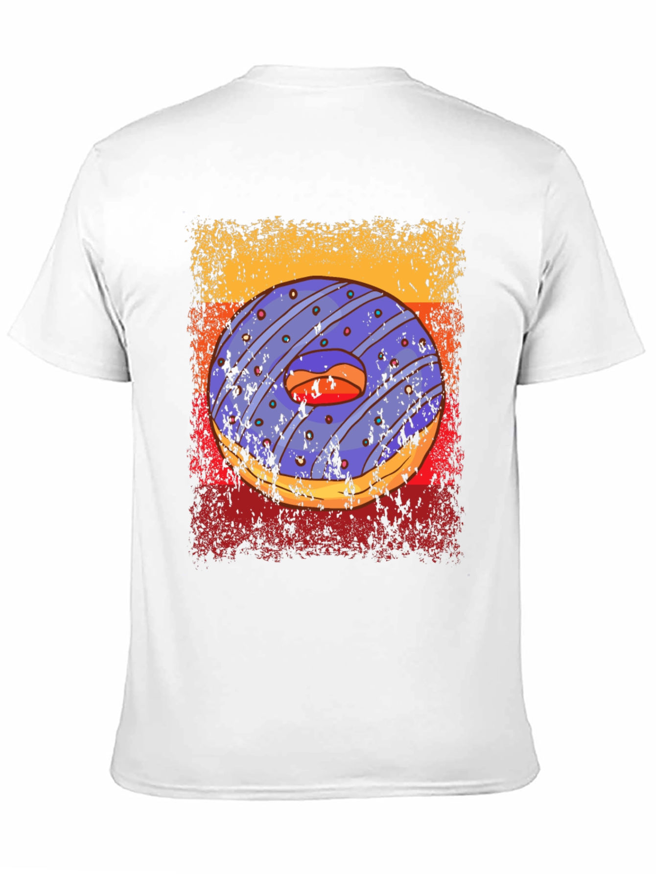 Donut Graphic T-Shirt - Edgy Streetwear Style