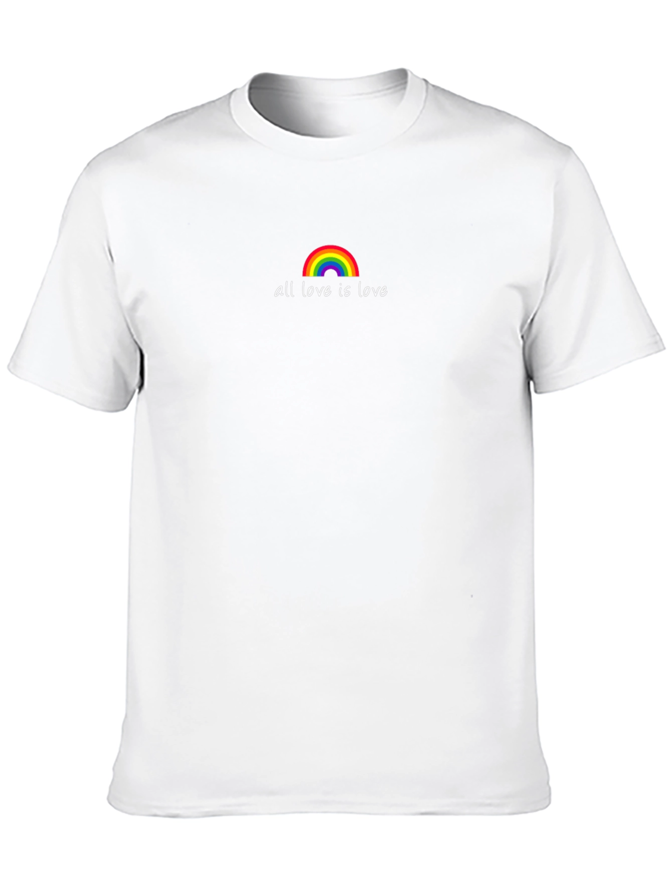 All Love is Love Rainbow Graphic Tee