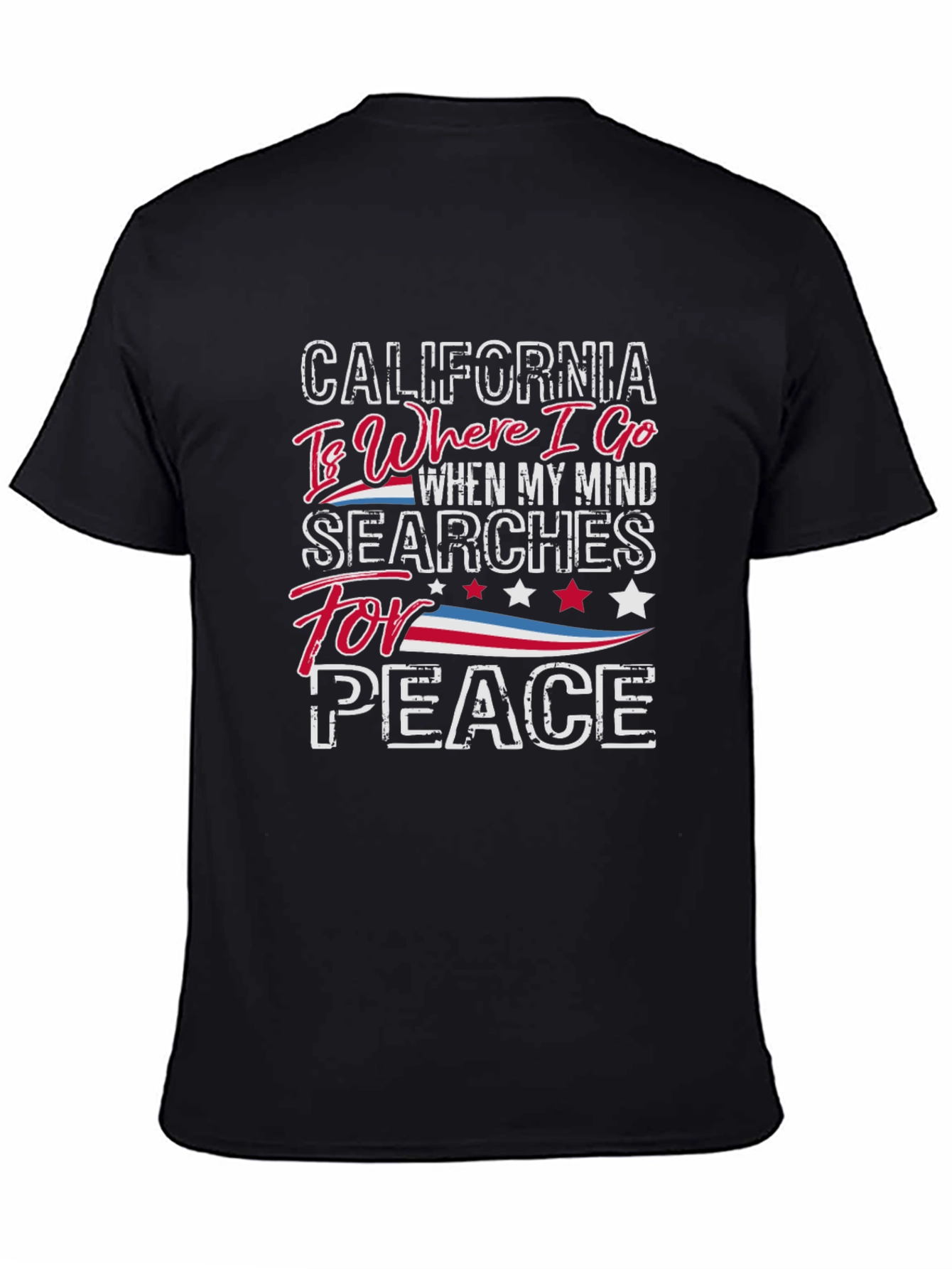 California Peace Graphic Tee