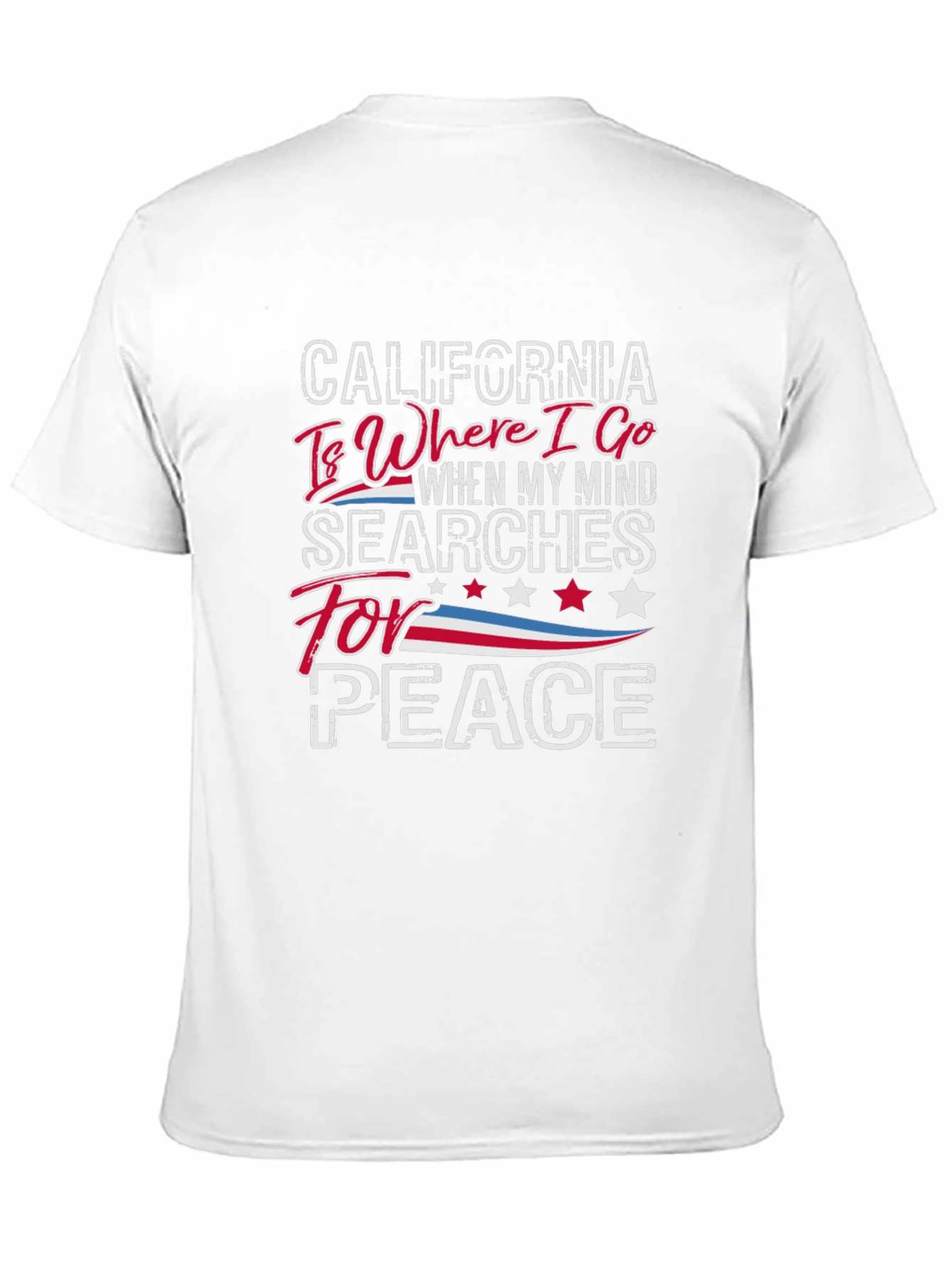 California Peace Graphic Tee