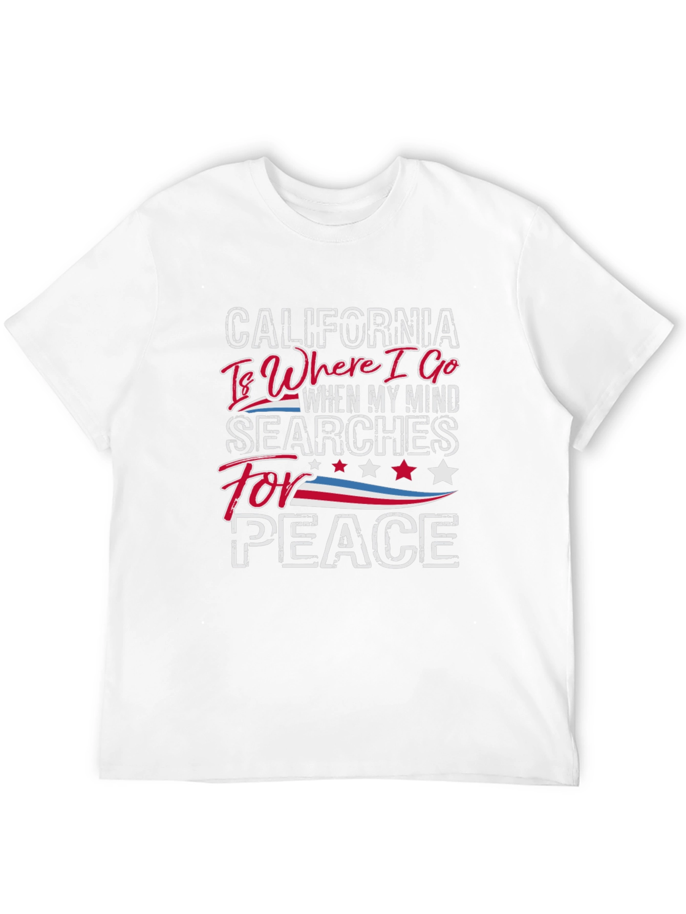 California Peace Graphic Tee