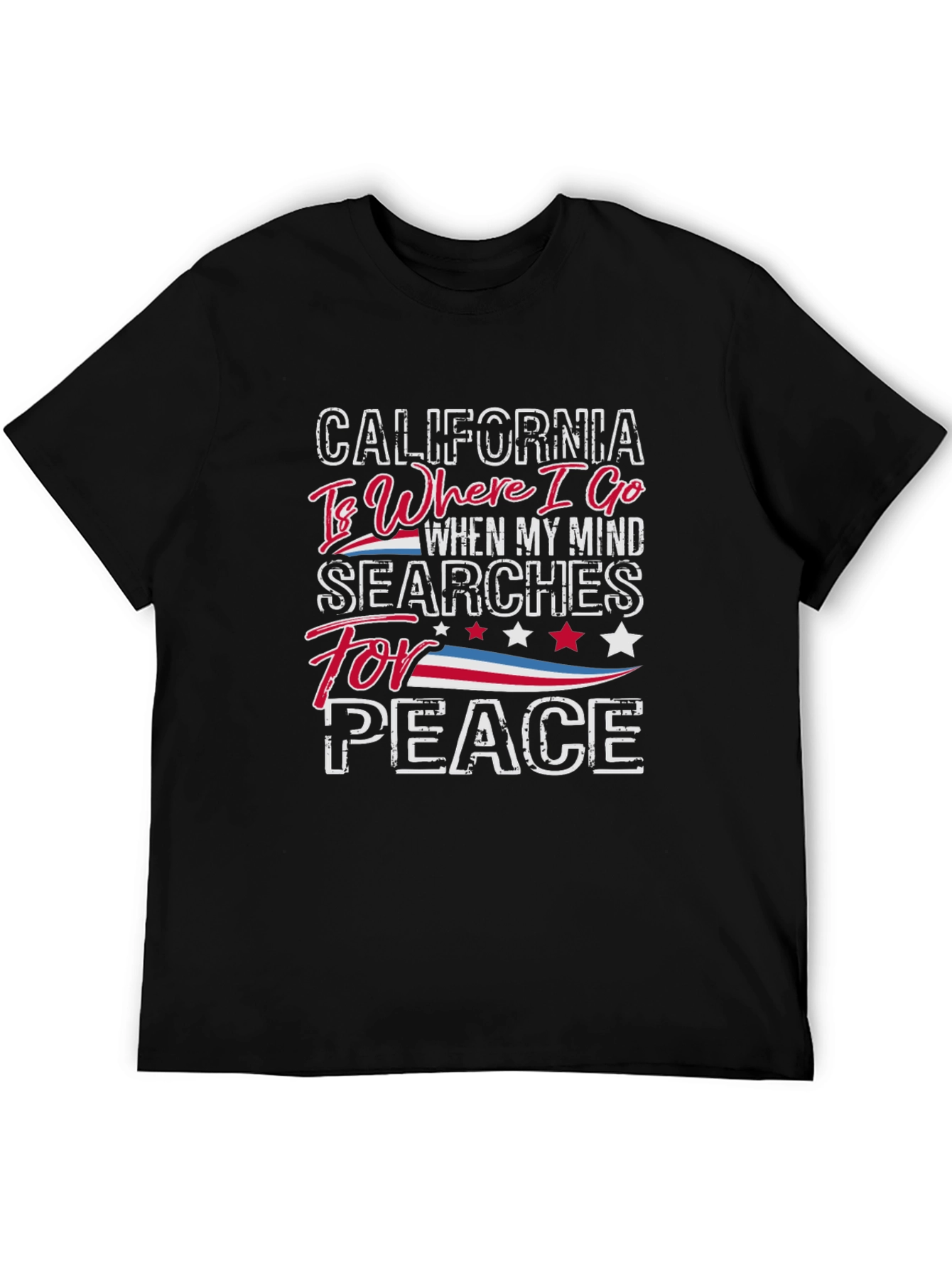 California Peace Graphic Tee