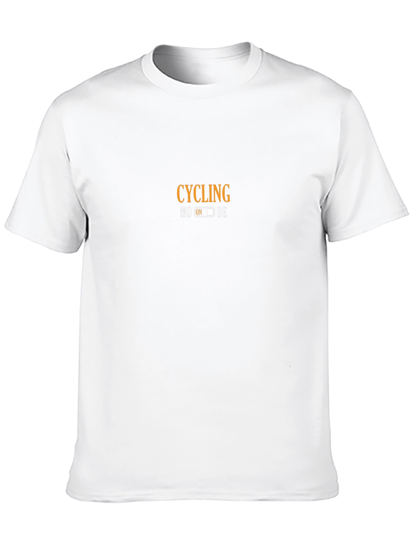 Cycling Mode On Graphic Tee - Black