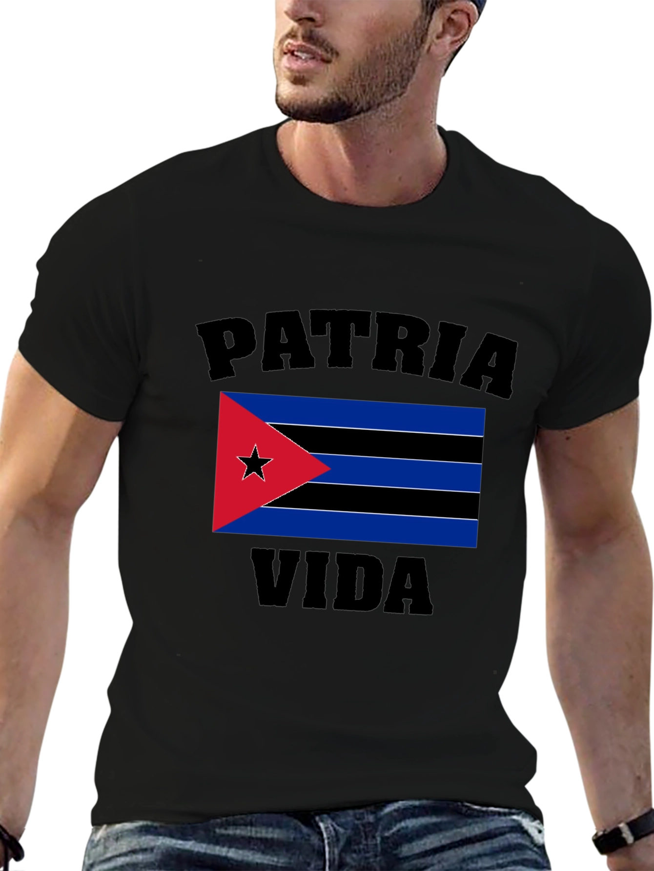 Patria y Vida Cuban Flag T-Shirt