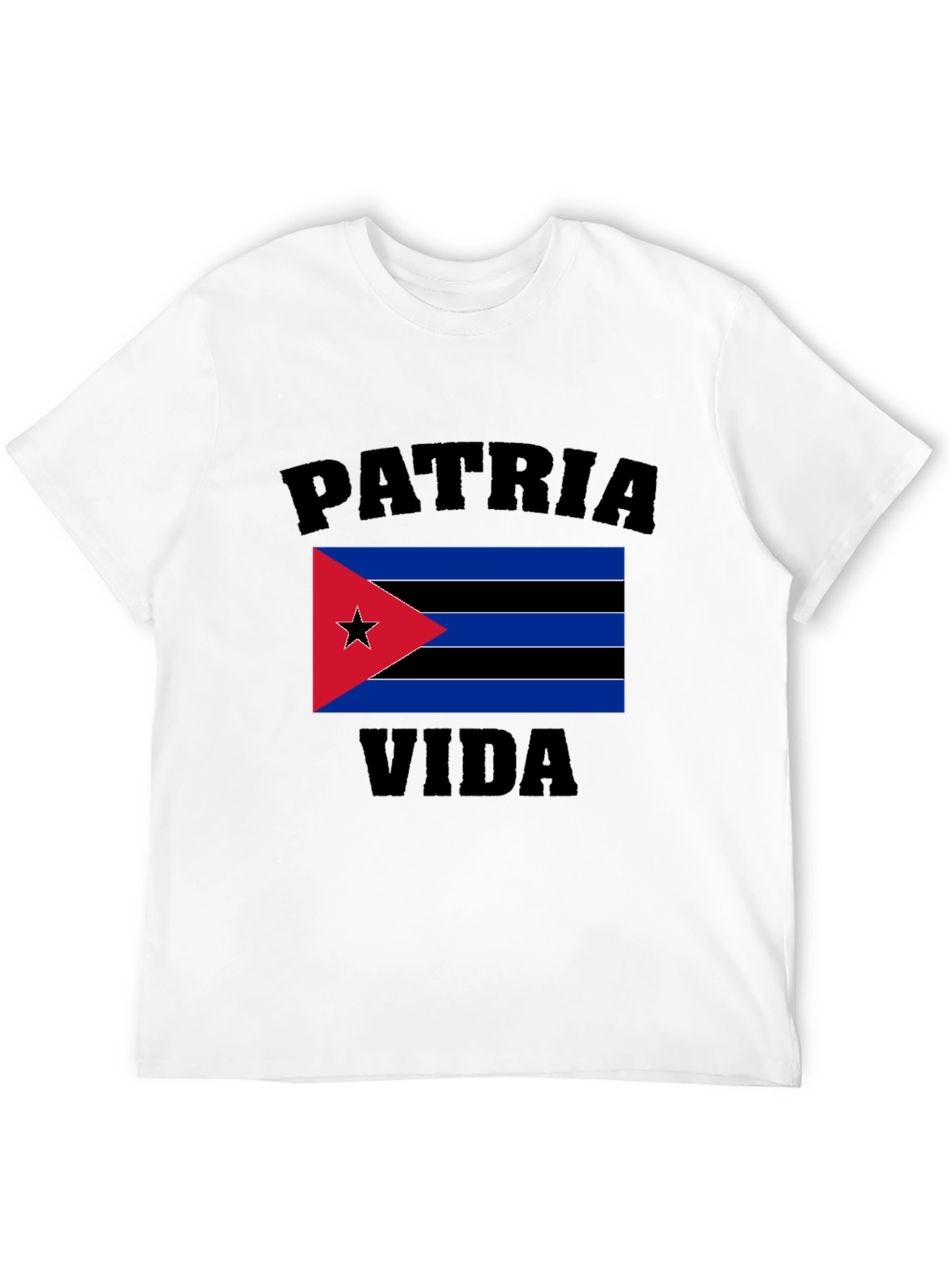 Patria y Vida Cuban Flag T-Shirt