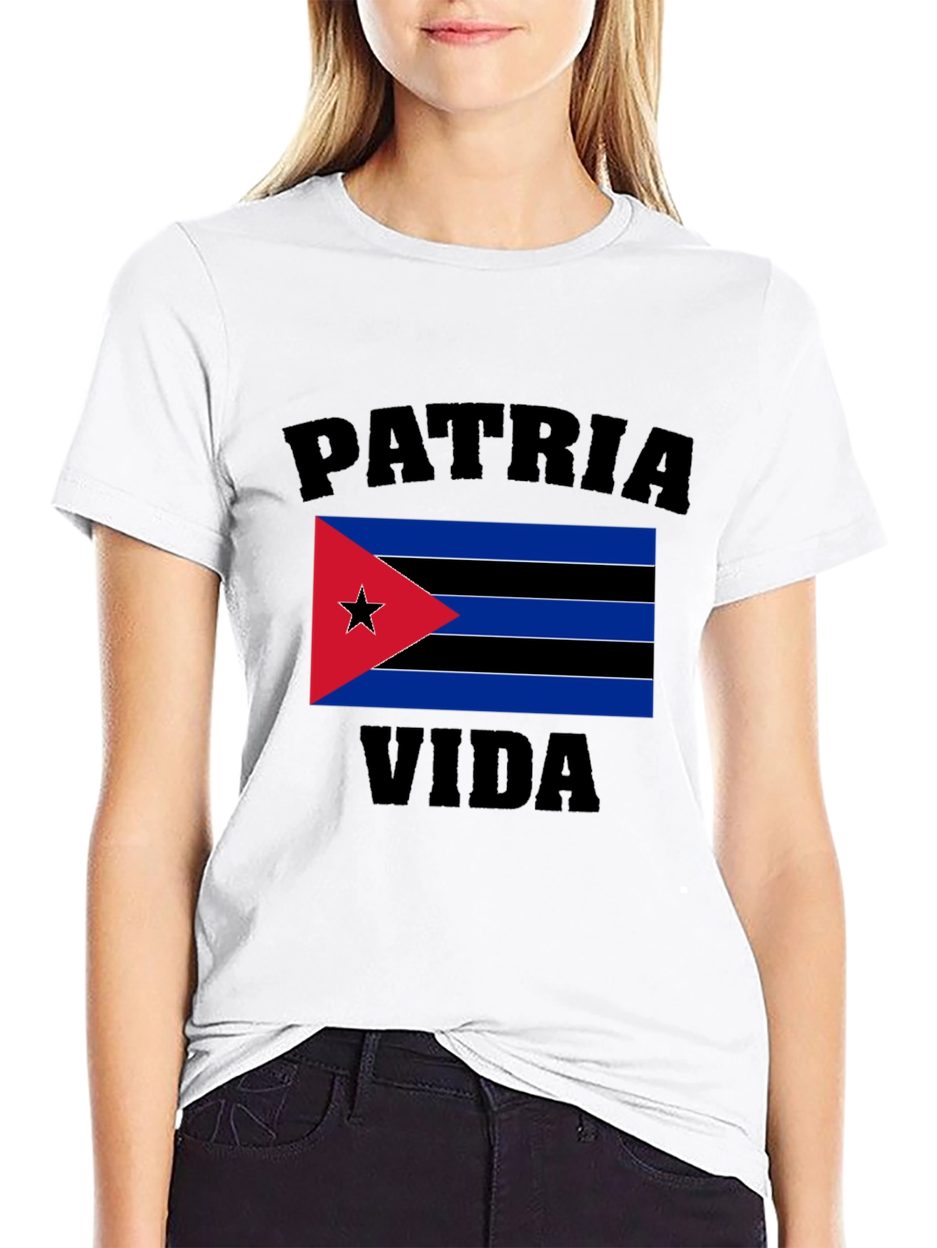 Patria y Vida Cuban Flag T-Shirt