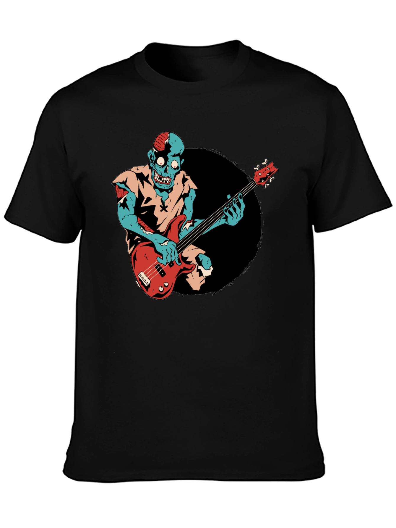 Zombie Bassist Graphic Tee