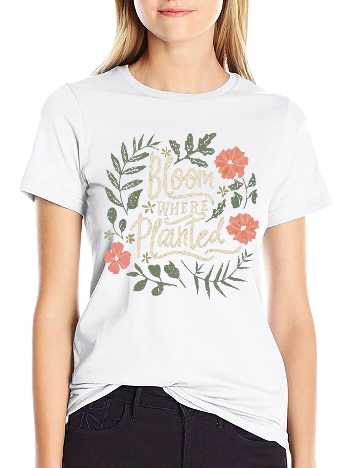 Bloom Where Planted Graphic T-Shirt