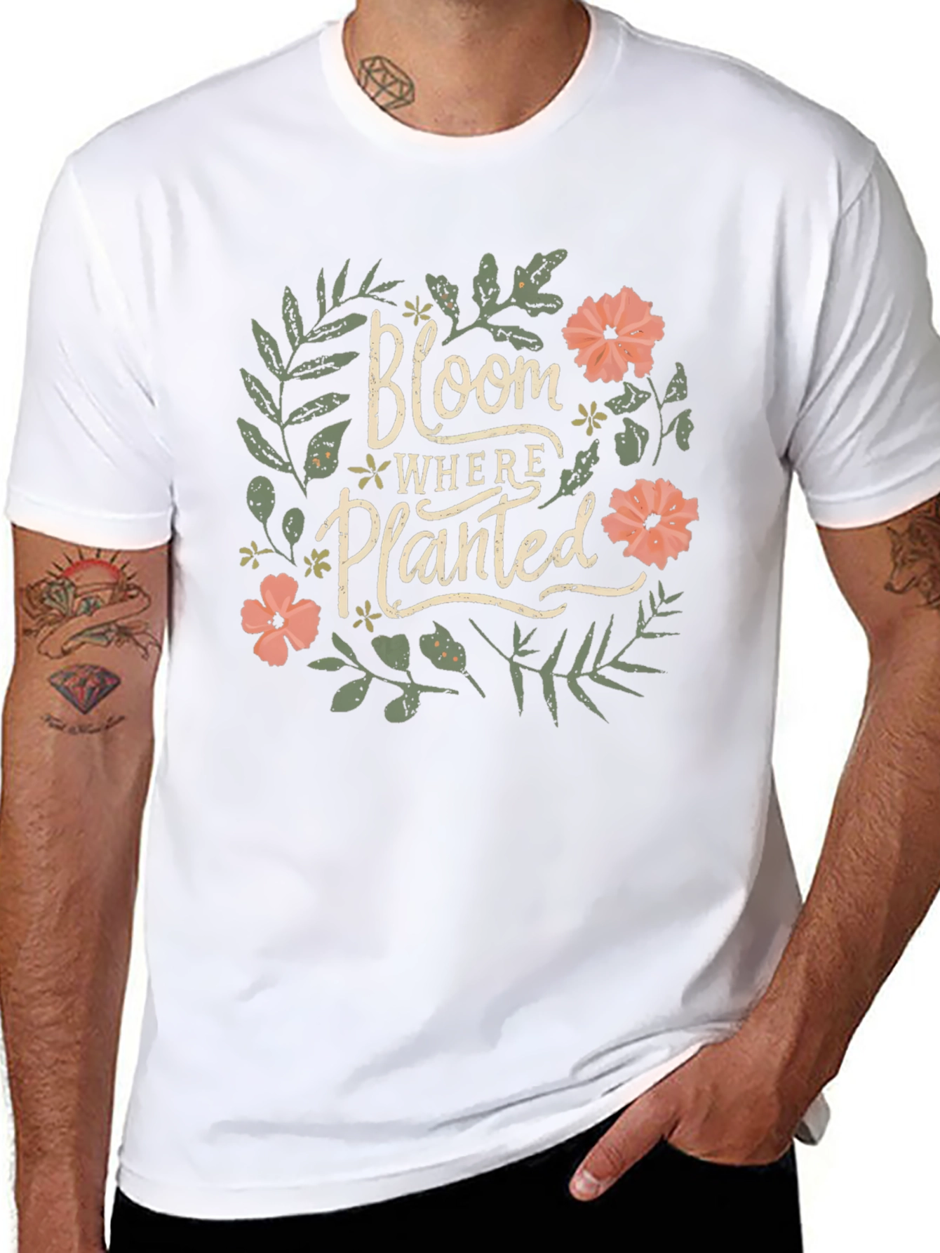 Bloom Where Planted Graphic T-Shirt