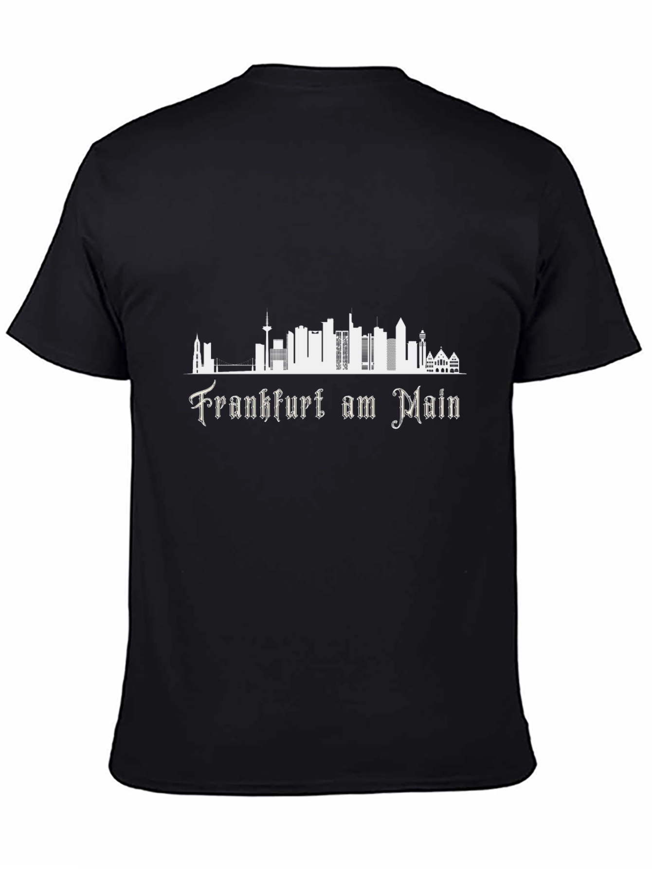 Frankfurt Skyline Graphic Tee - Stylish Cityscape Shirt