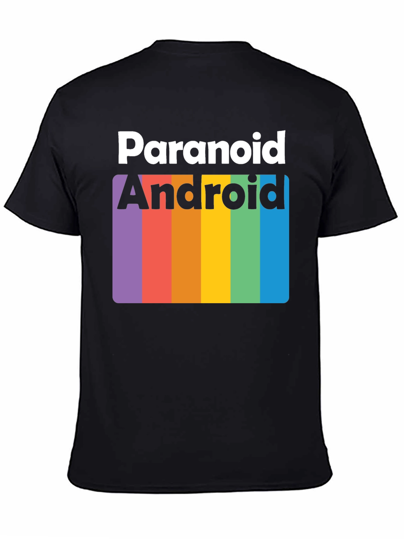 Paranoid Android Rainbow T-Shirt