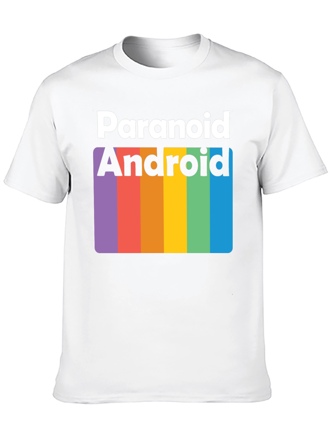 Paranoid Android Rainbow T-Shirt