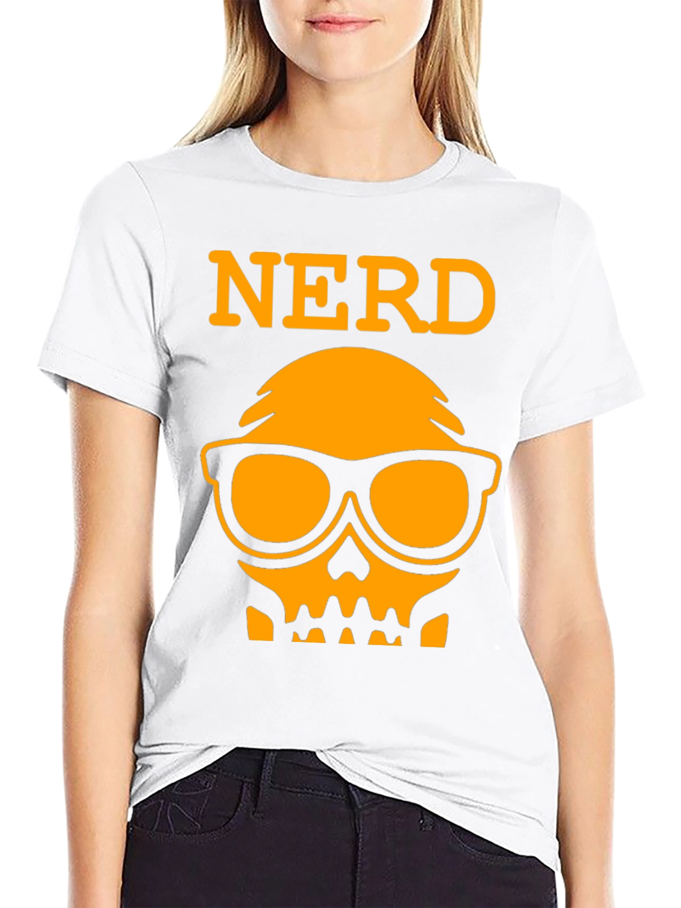 Nerd Skull T-Shirt - Geek Chic Tee