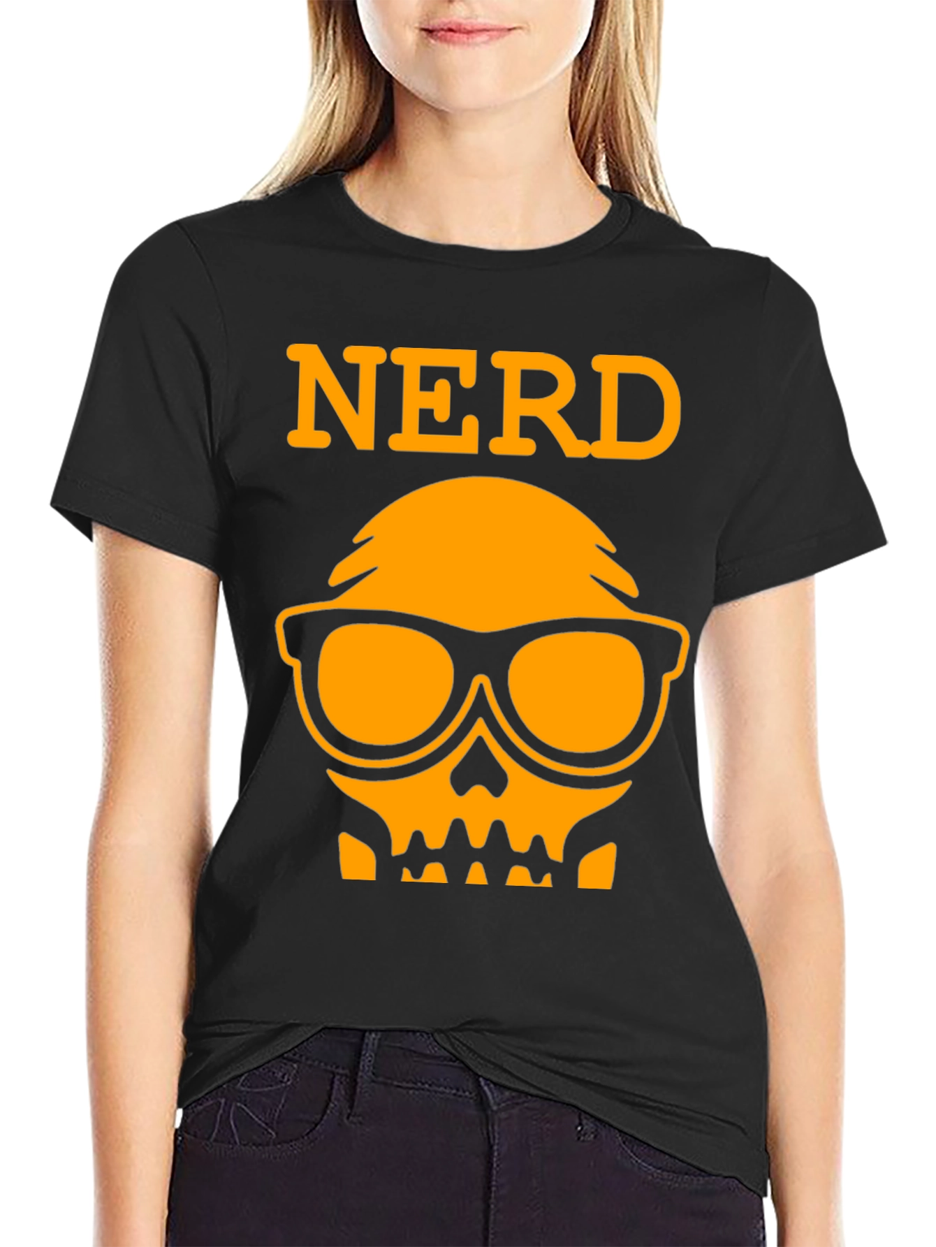 Nerd Skull T-Shirt - Geek Chic Tee