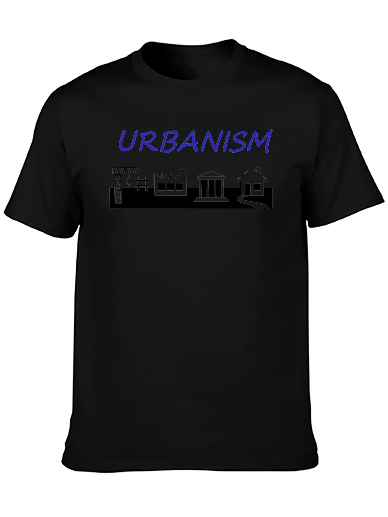 Urbanism Graphic T-Shirt - Black Tee