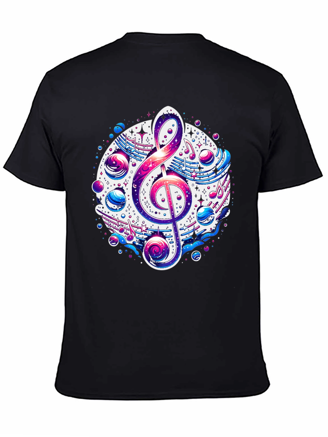 Treble Clef Graphic Tee - Music Lovers Shirt