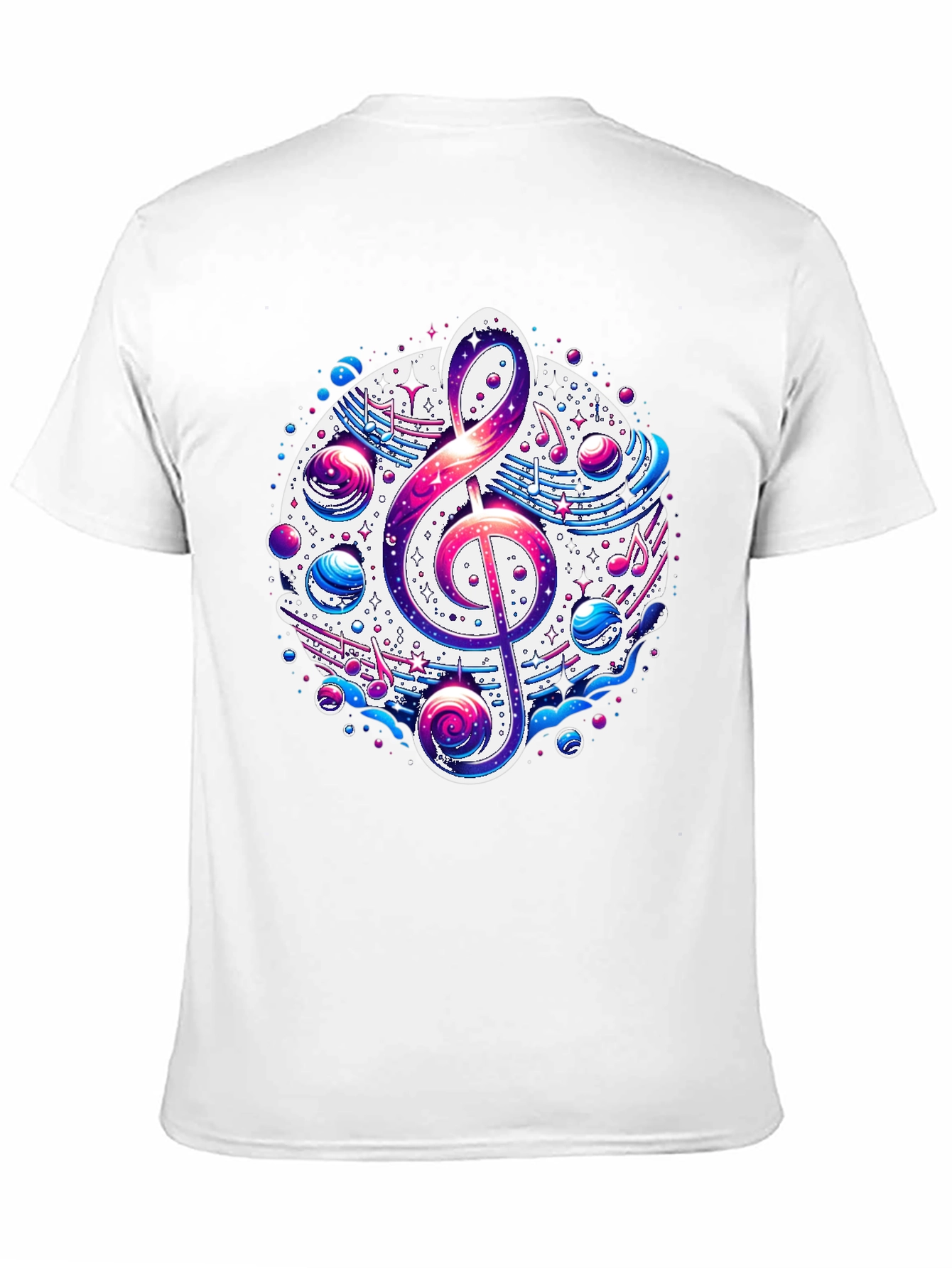 Treble Clef Graphic Tee - Music Lovers Shirt