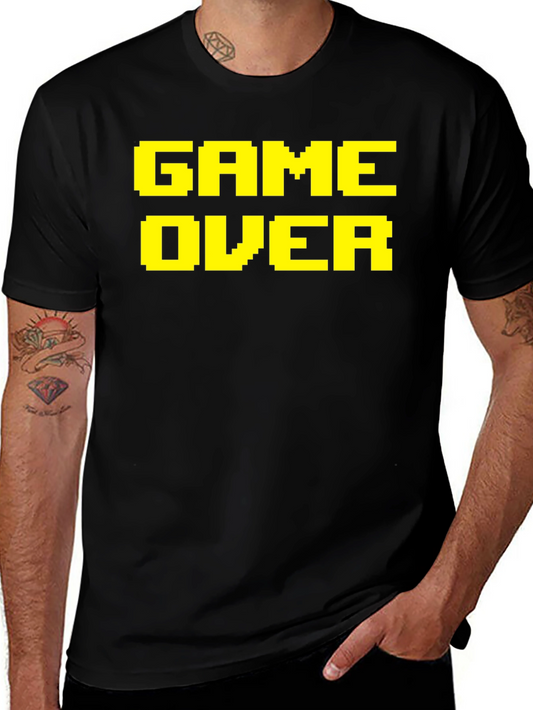 Game Over T-Shirt - Pixelated Style