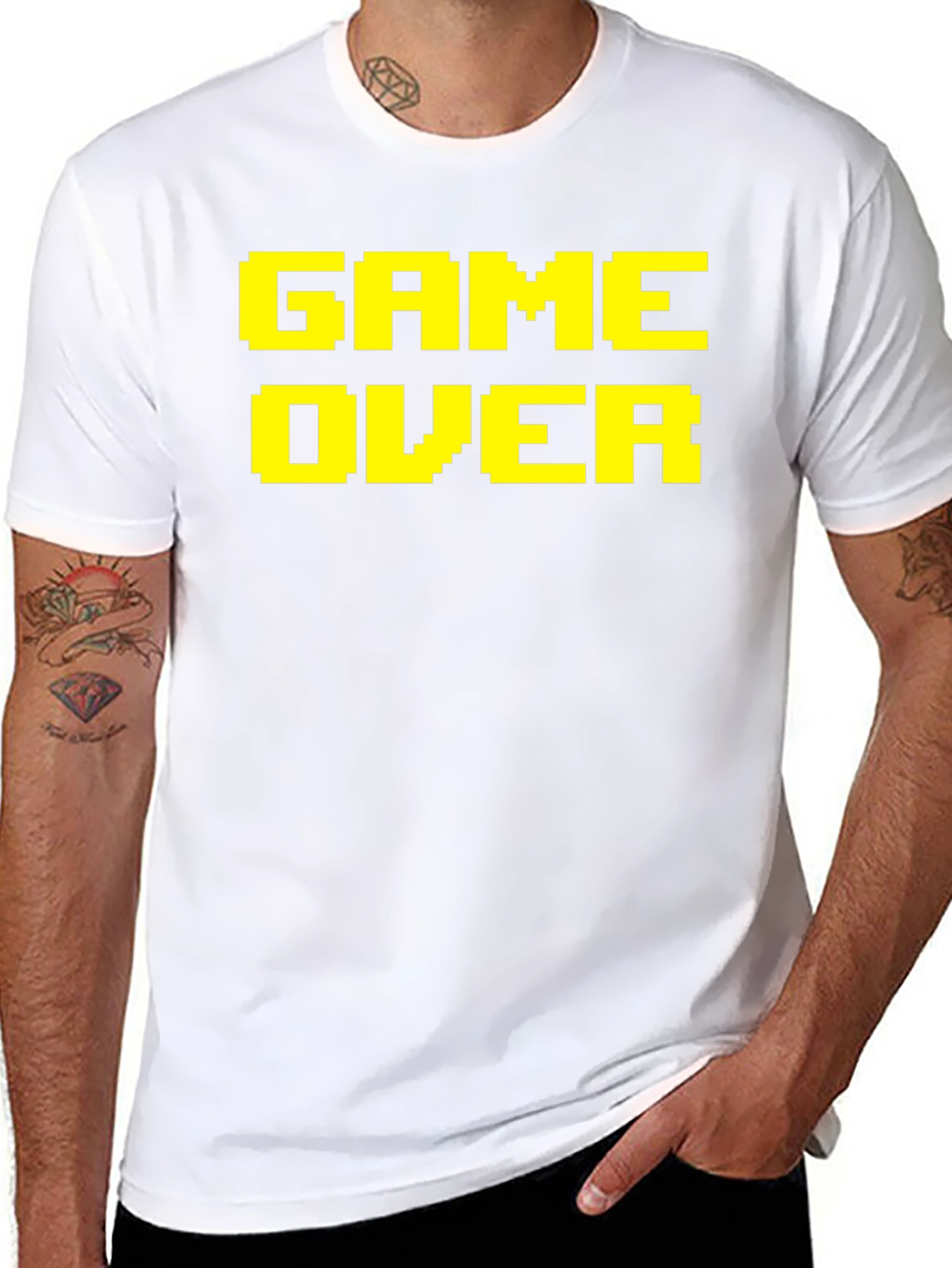 Game Over T-Shirt - Pixelated Style
