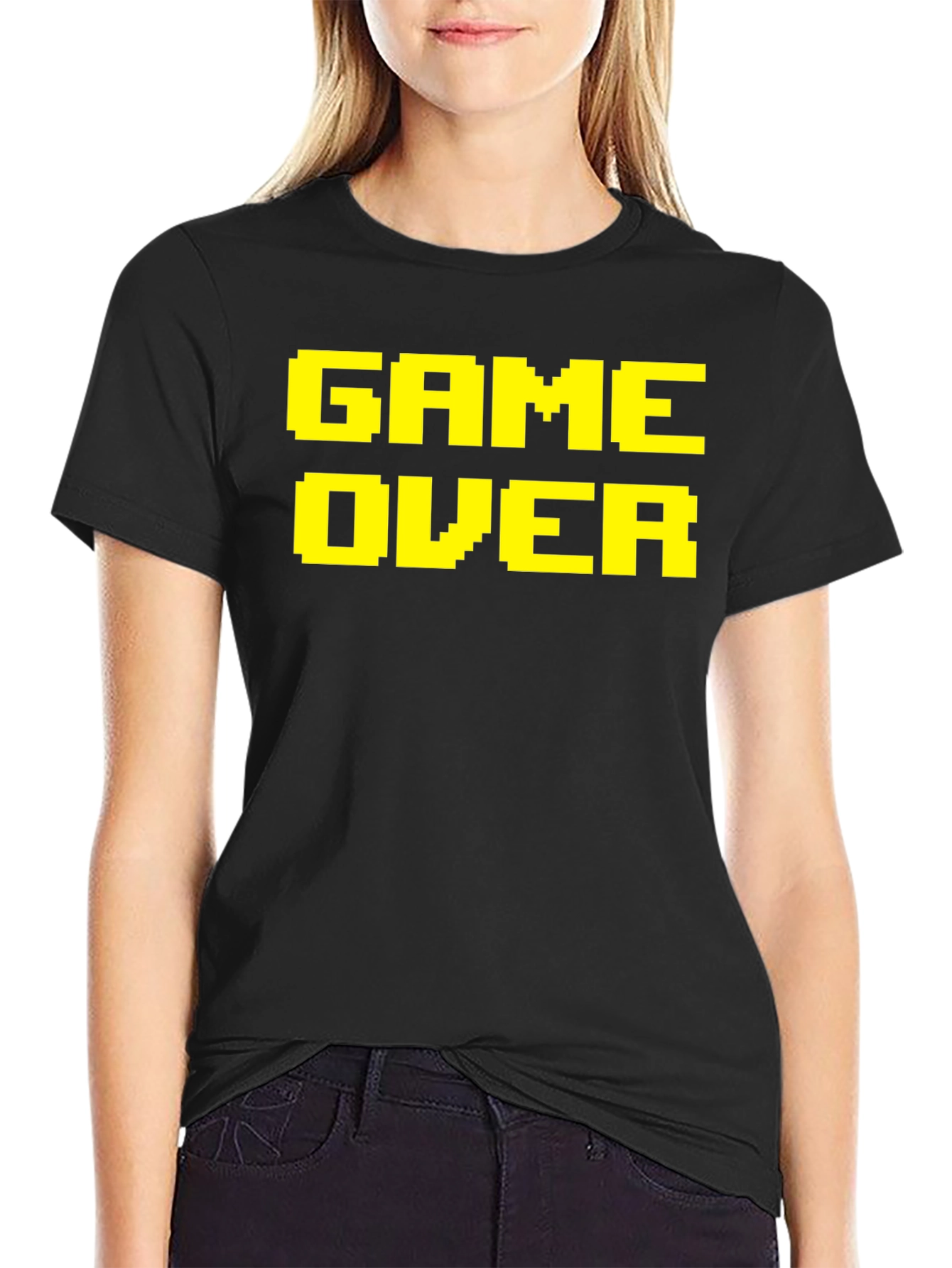 Game Over T-Shirt - Pixelated Style
