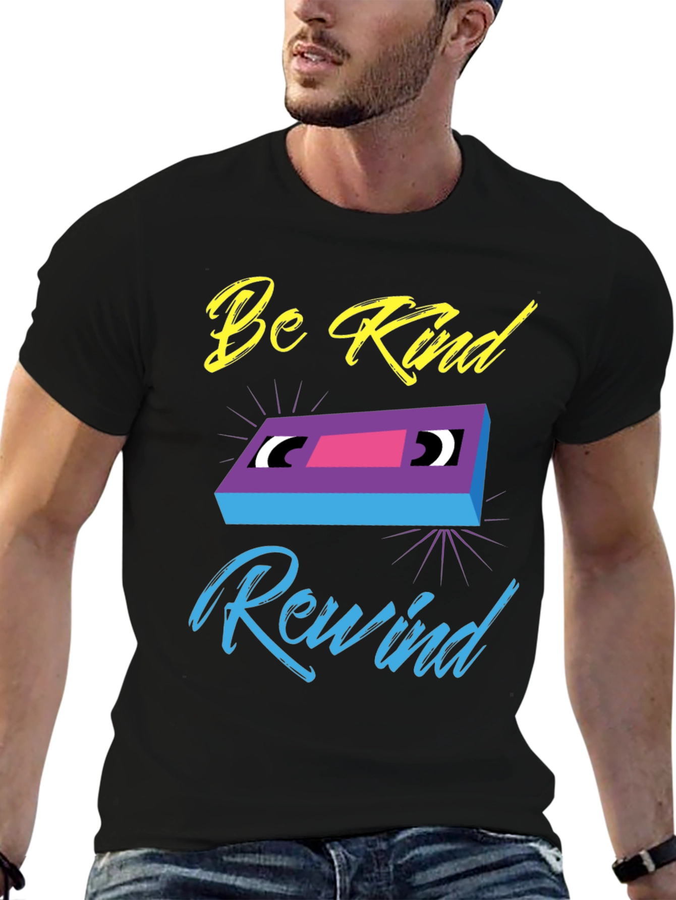 Be Kind Rewind Graphic Tee