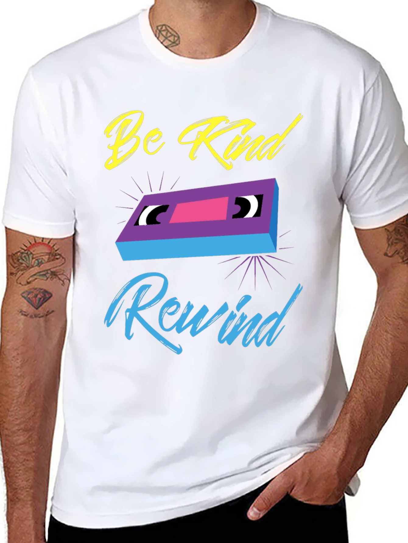Be Kind Rewind Graphic Tee