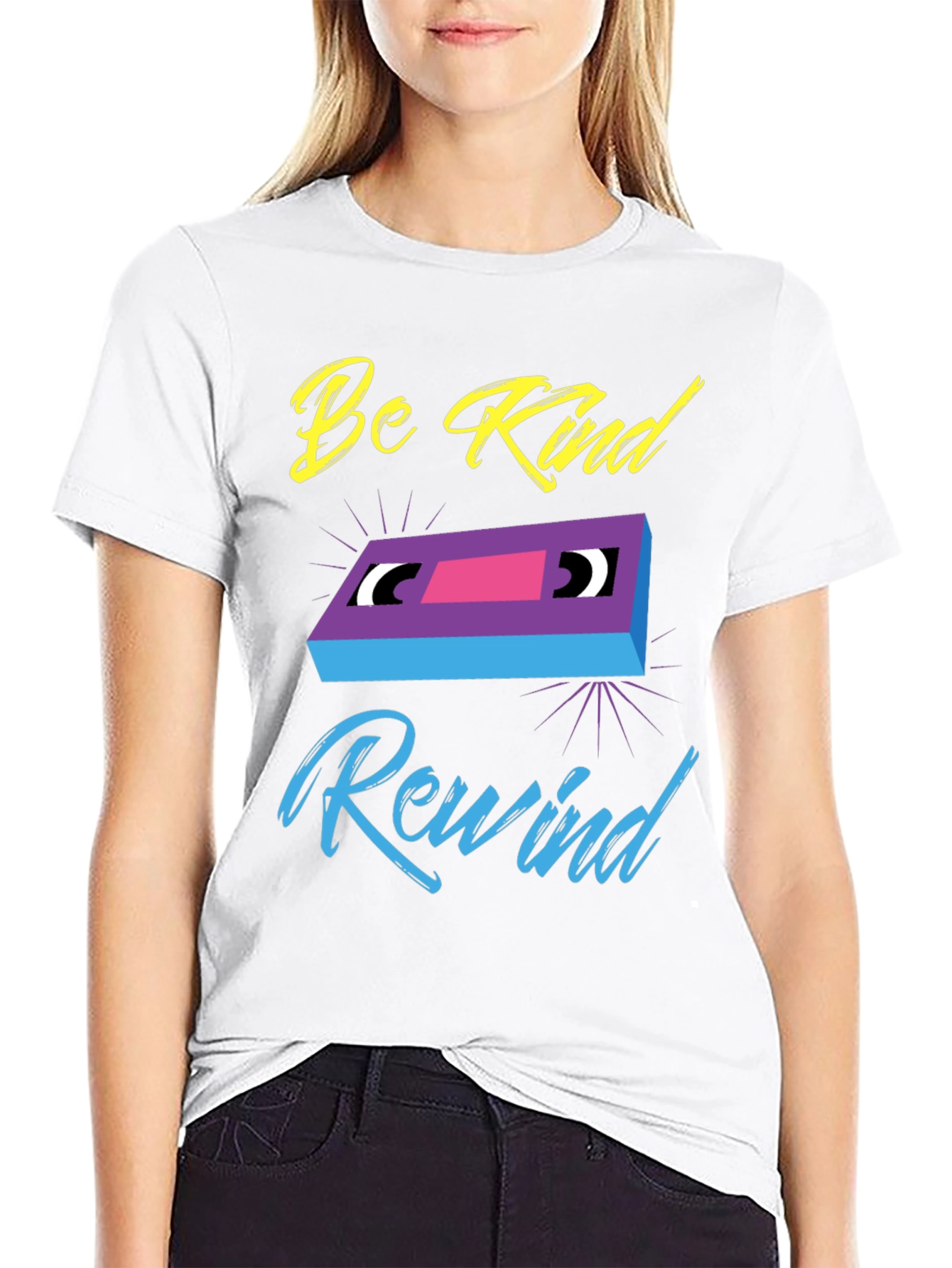 Be Kind Rewind Graphic Tee