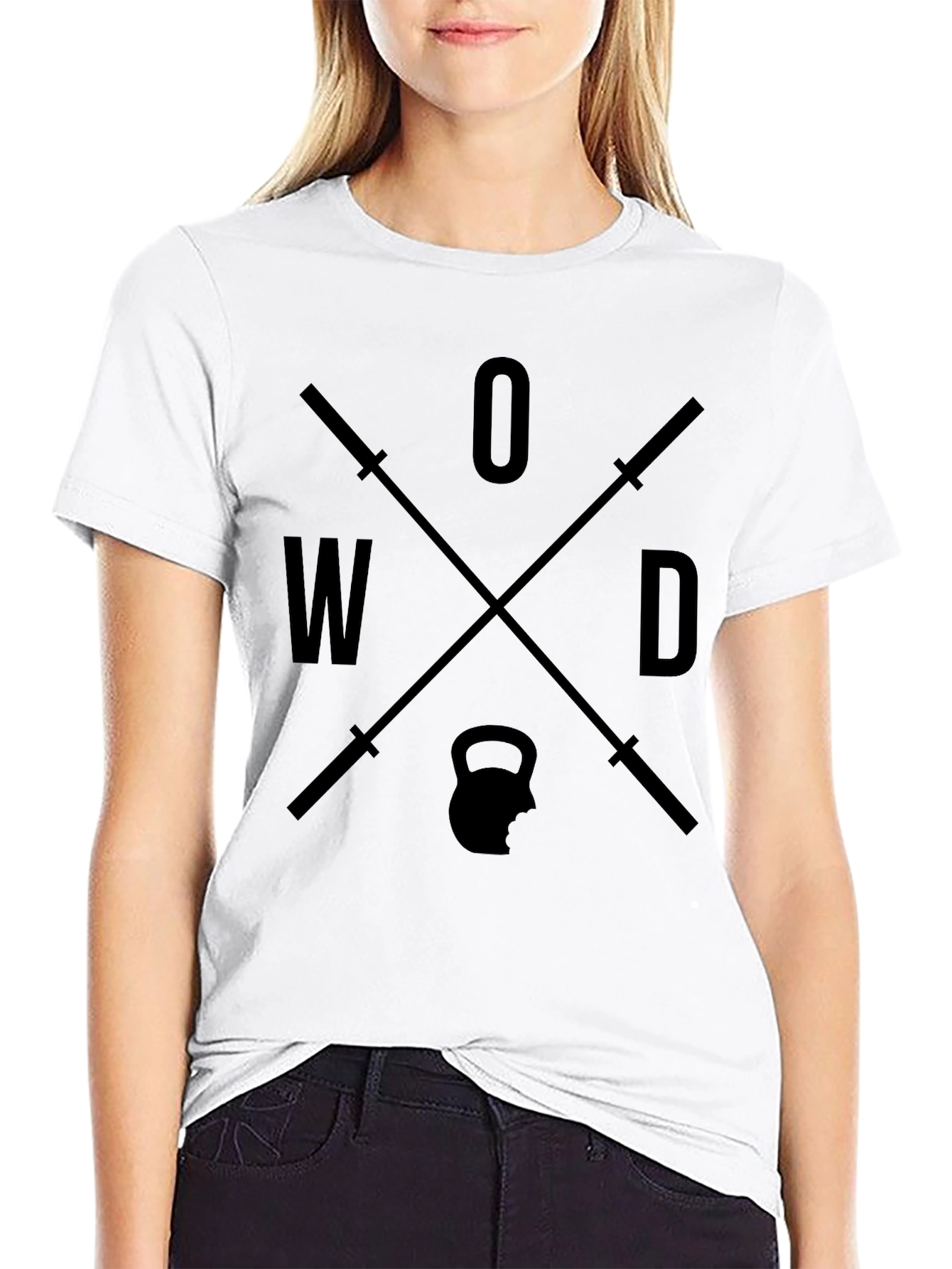 Workout of the Day Graphic Tee - Black