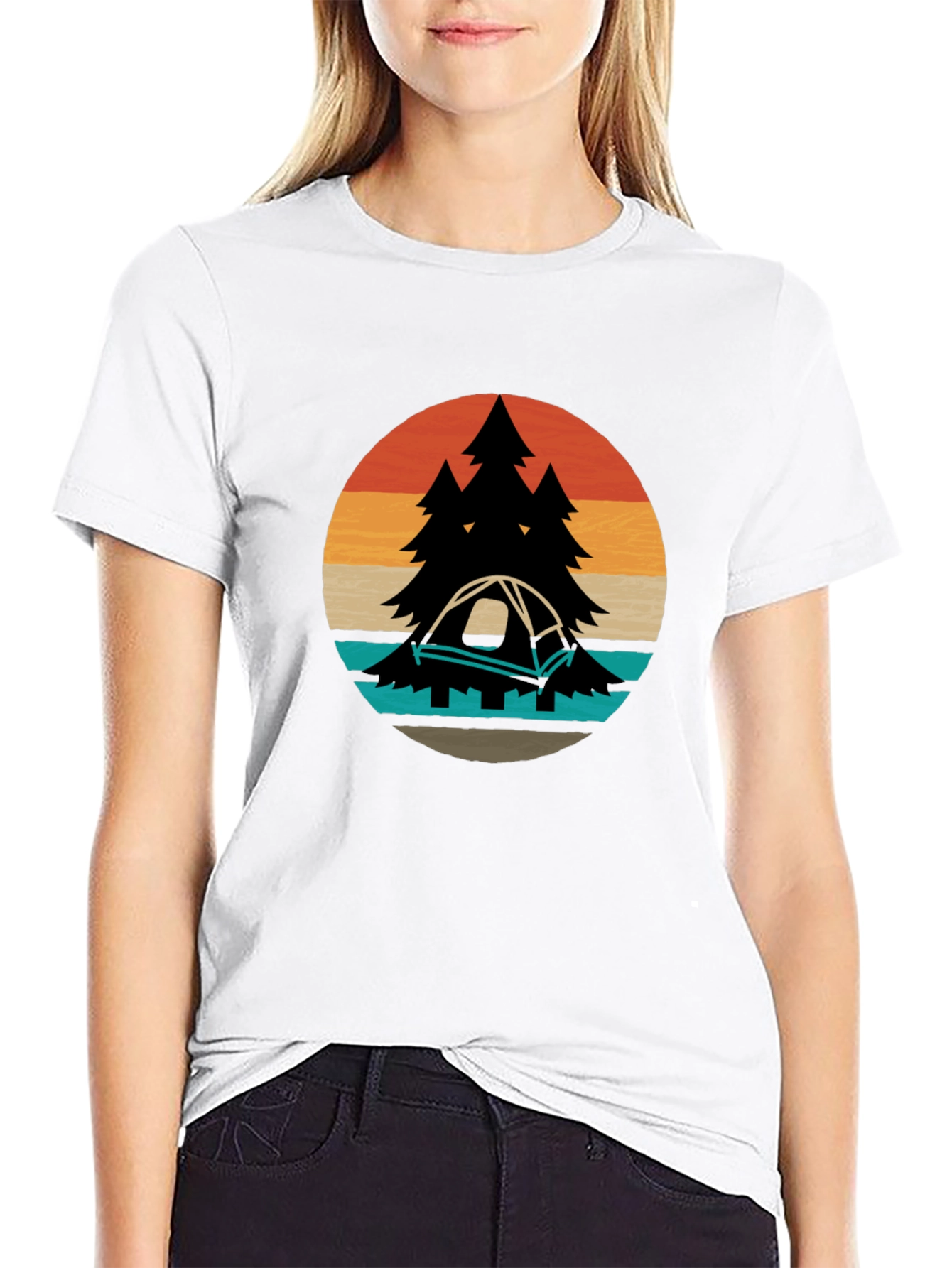 Retro Camping T-Shirt - Outdoor Adventure
