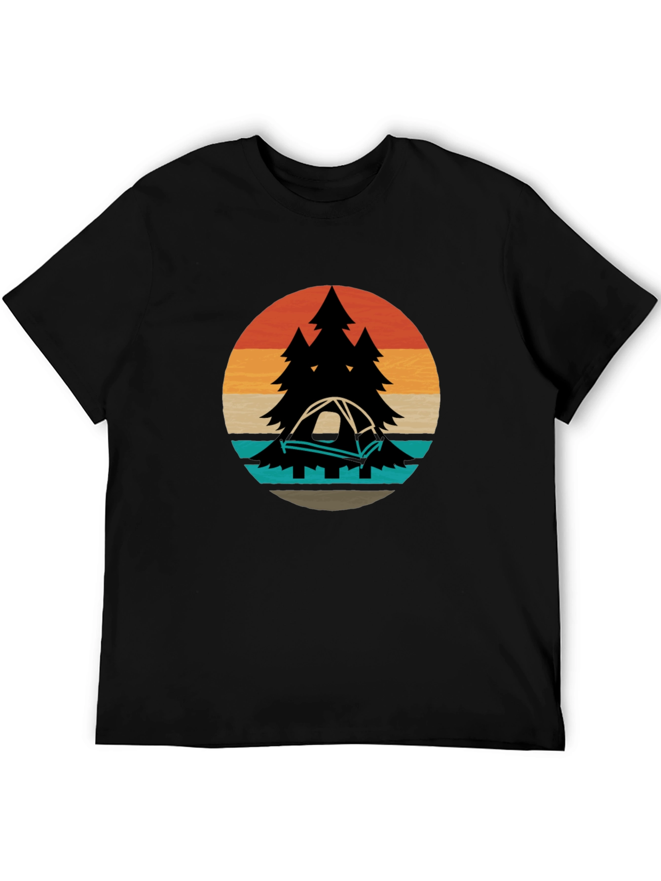 Retro Camping T-Shirt - Outdoor Adventure