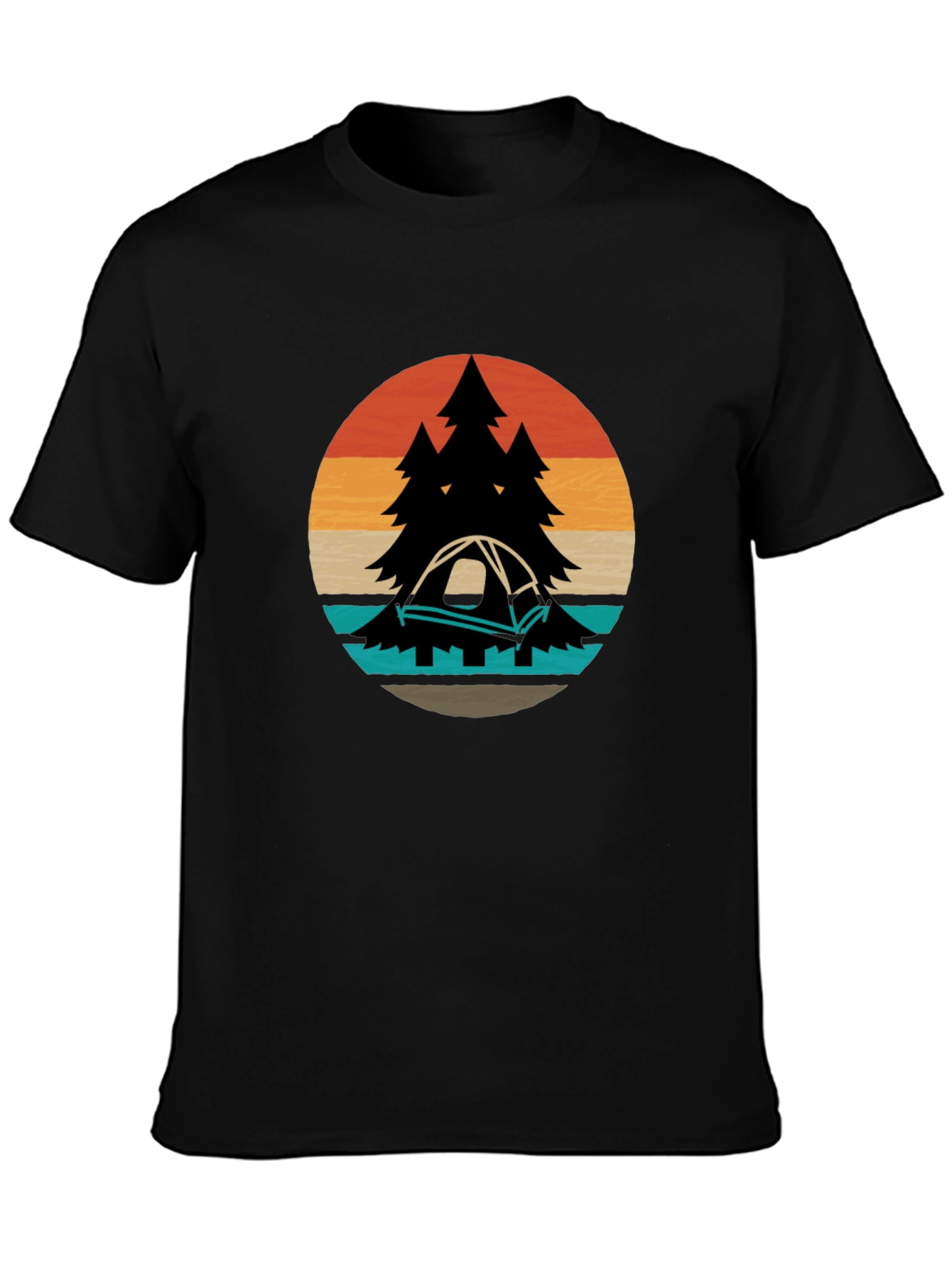 Retro Camping T-Shirt - Outdoor Adventure