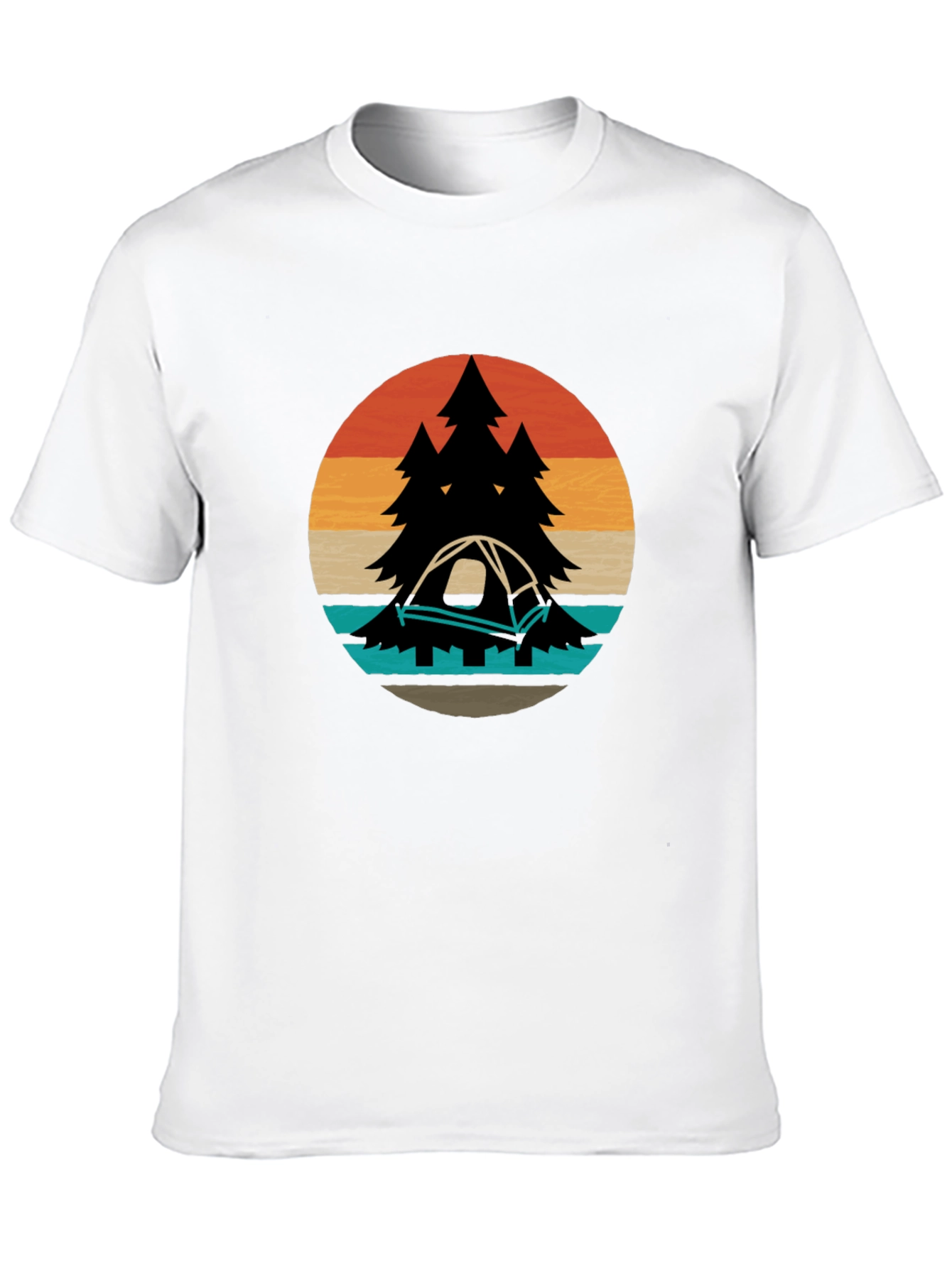 Retro Camping T-Shirt - Outdoor Adventure